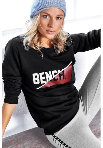 Bench. Sweatshirt, mit frontalem Logodruck kaufen