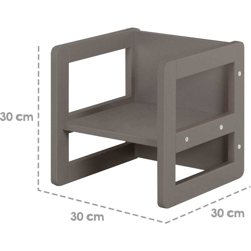 roba® Kindersitzgruppe »3in1, anthrazit«