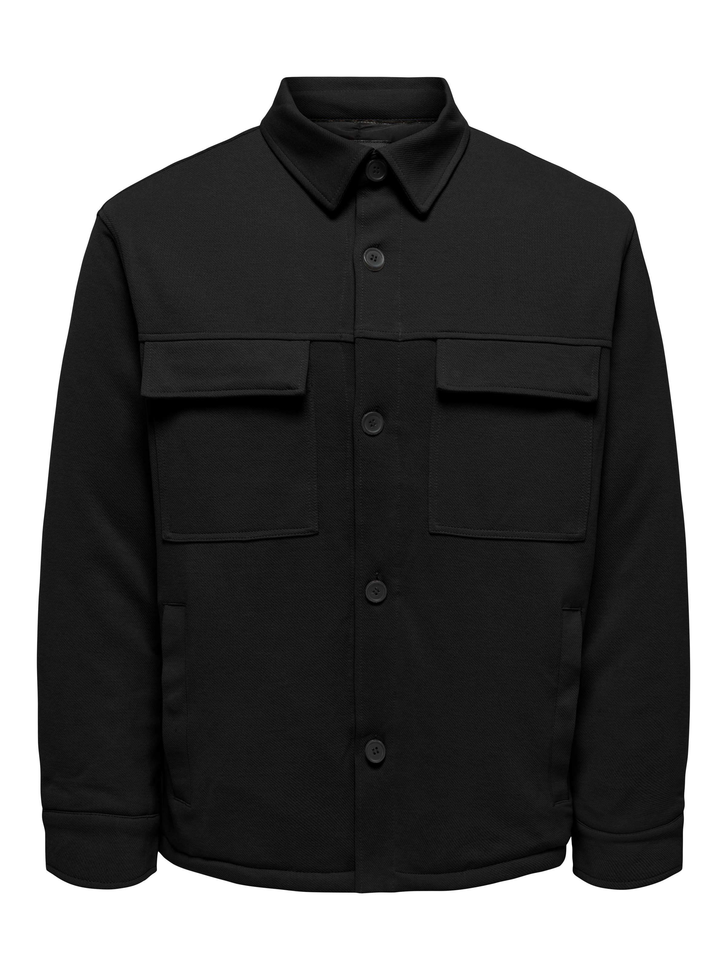 ONLY & SONS Langarmhemd »ONSNEWKODYL SHACKET SWEAT«