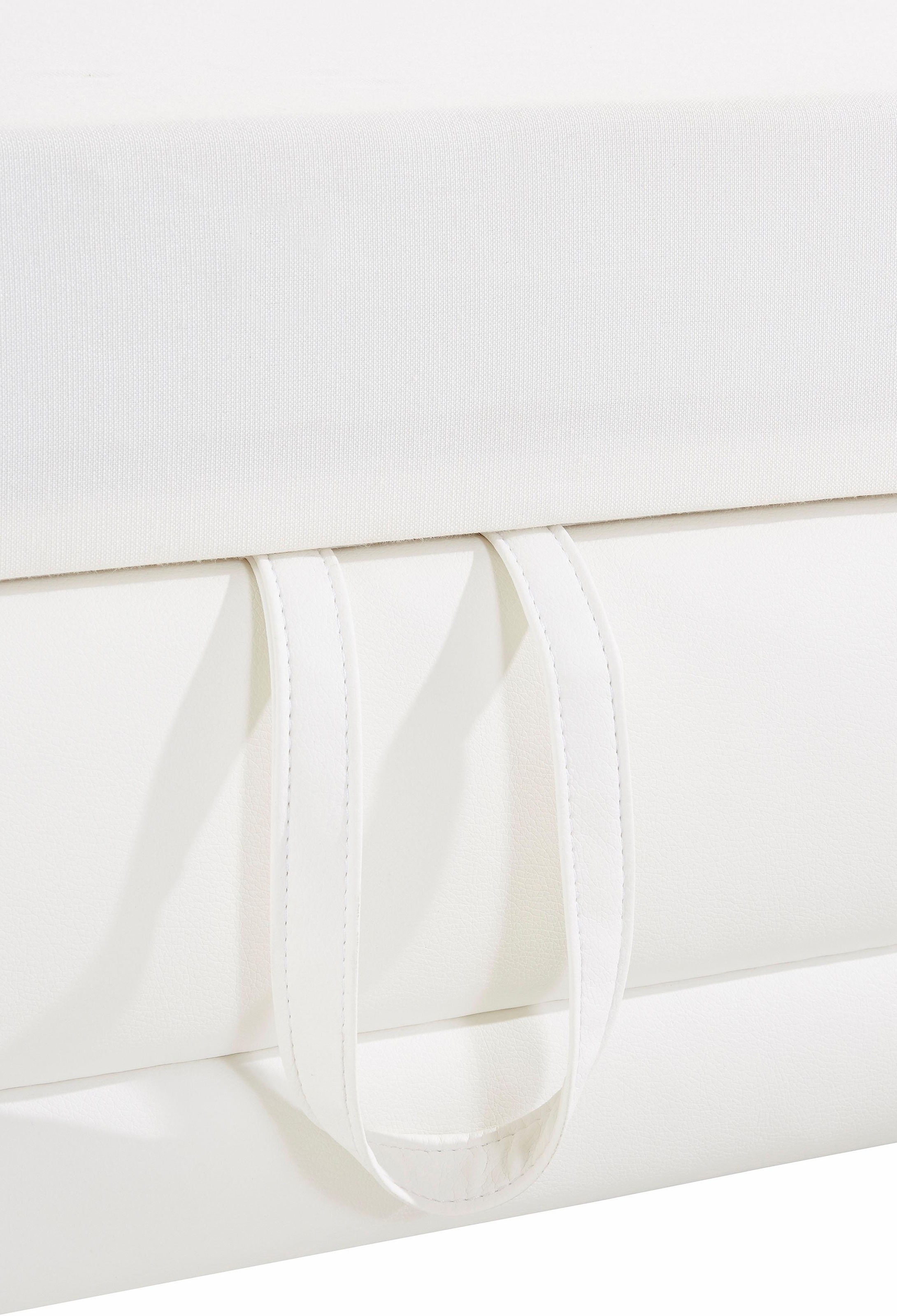 sit&more Ecksofa »Limit L-Form«, wahlweise mit Bettfunktion und Bettkasten