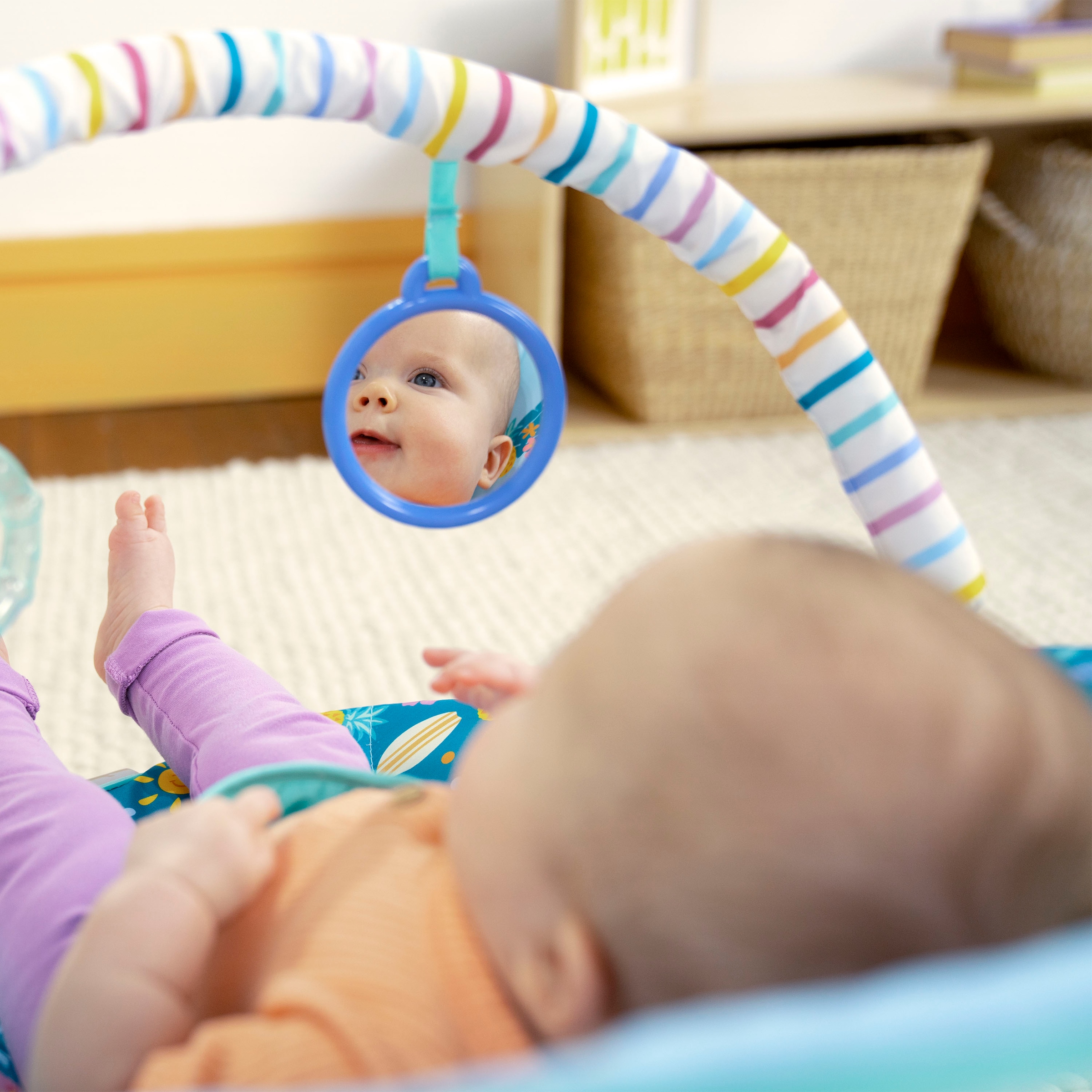 Bright Starts Babywippe »Stitch Ohana Paradise Vibrating Bouncer«