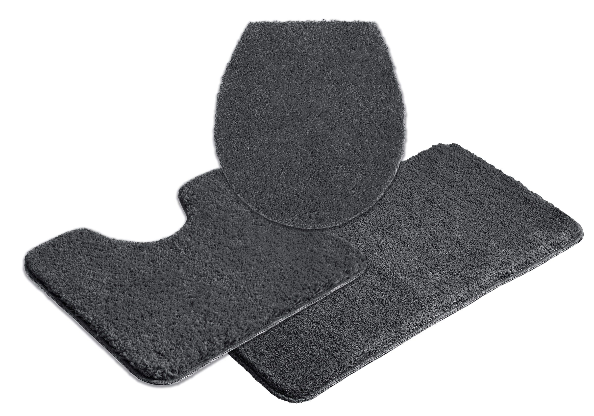 my home Badematte »Inga, Badezimmer Teppich, Badvorleger« Höhe 20 mm rutsch günstig online kaufen