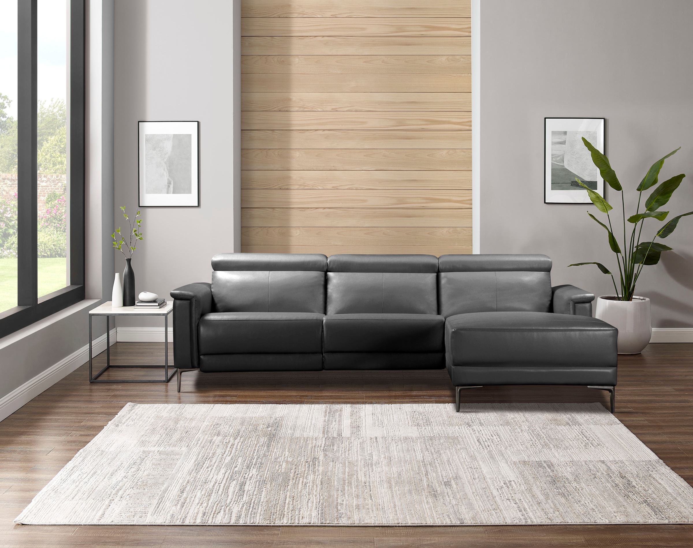 Home affaire Ecksofa »Lund, L-Form, 261cm, man. o. elektr. Relaxfunktion (m günstig online kaufen