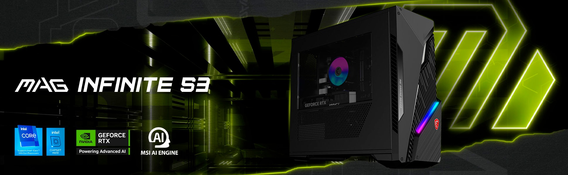 MSI Gaming-PC »MAG Infinite S3 14NVP7-2689DE«