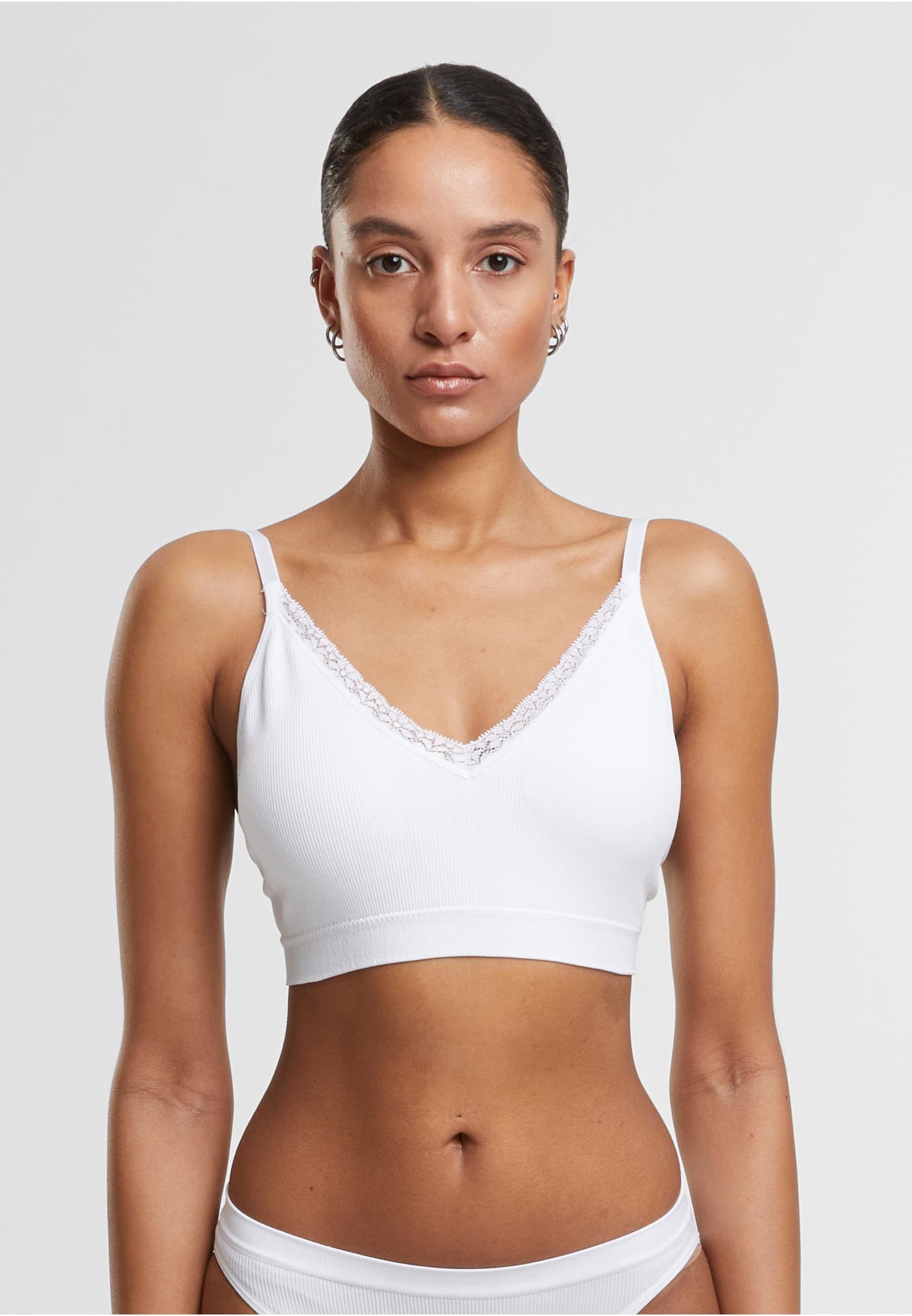 URBAN CLASSICS Sport-BH »Urban Classics Ladies Padded Rip Bra 2-Pack«