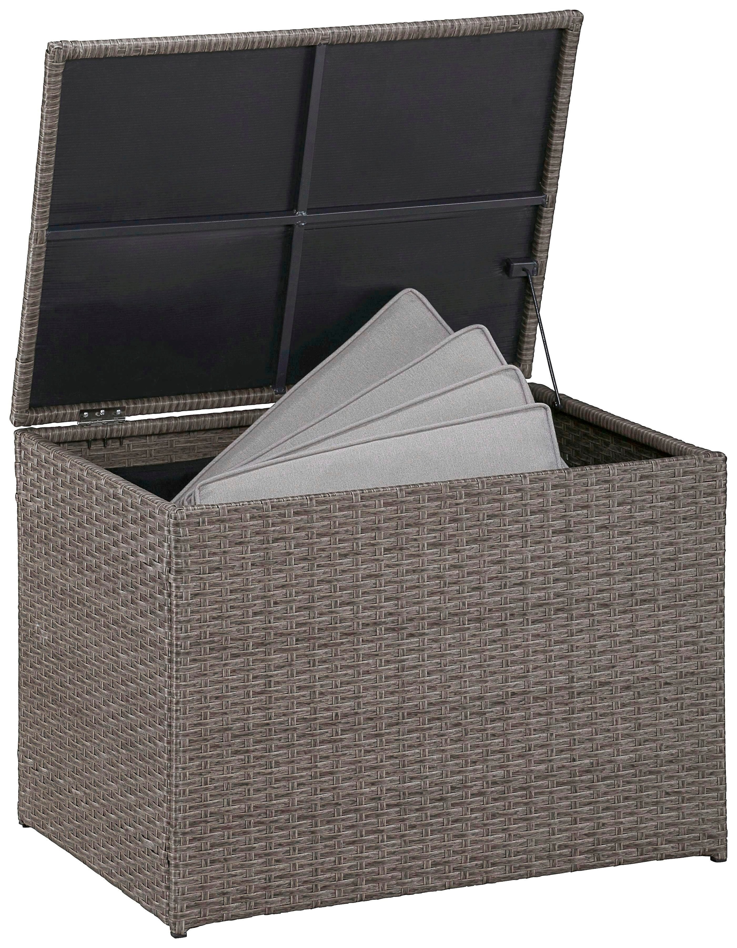 KONIFERA Auflagenbox »Mailand klein«, Polyrattan