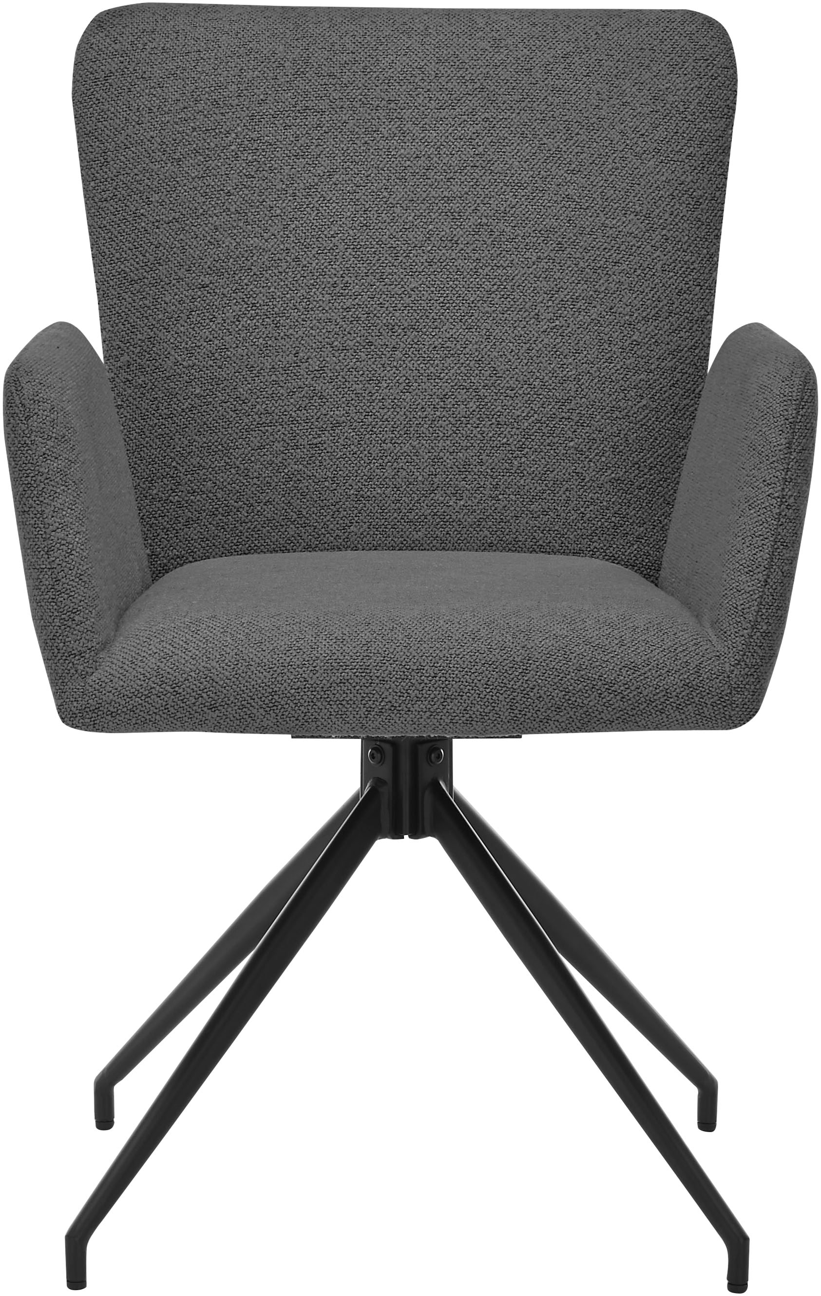 set one by Musterring Esszimmerstuhl »El Paso« () 2 Stk.Stativgestell drehbar, verschiedene Farben, Maße B58 x H86 x T62 cm