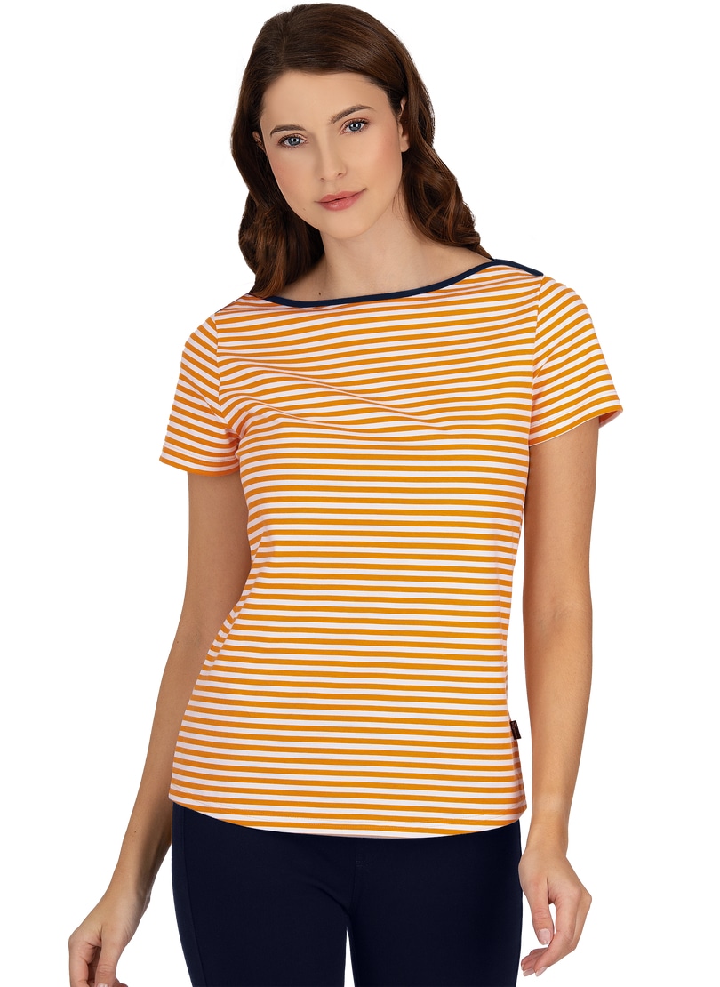 Trigema T-Shirt »TRIGEMA Geringeltes T-Shirt in verschiedenen Farben«  online bei