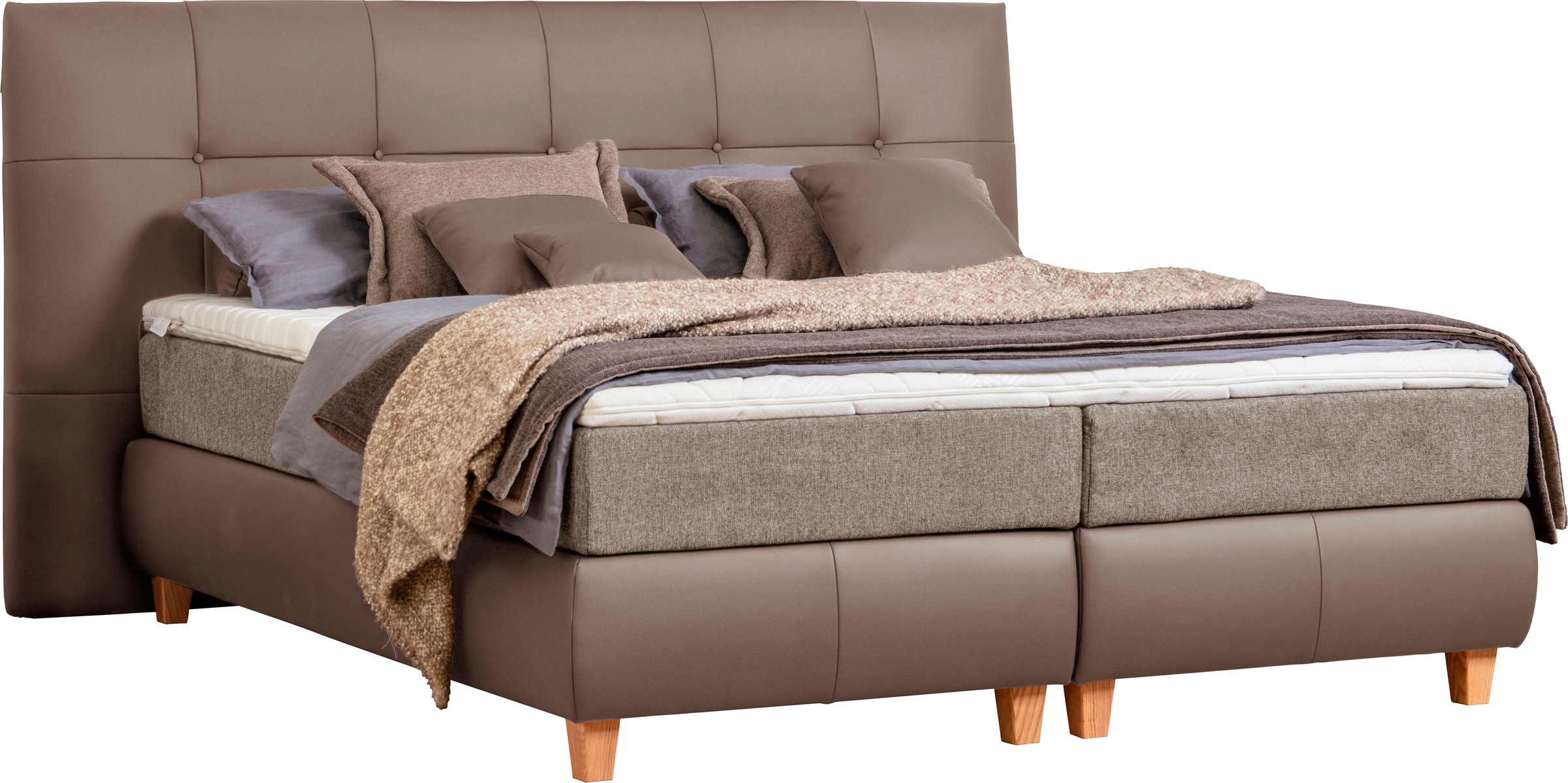 alina Boxspringbett »Luella«, ADA trendline Boxspringbett, inkl. Matratze u günstig online kaufen