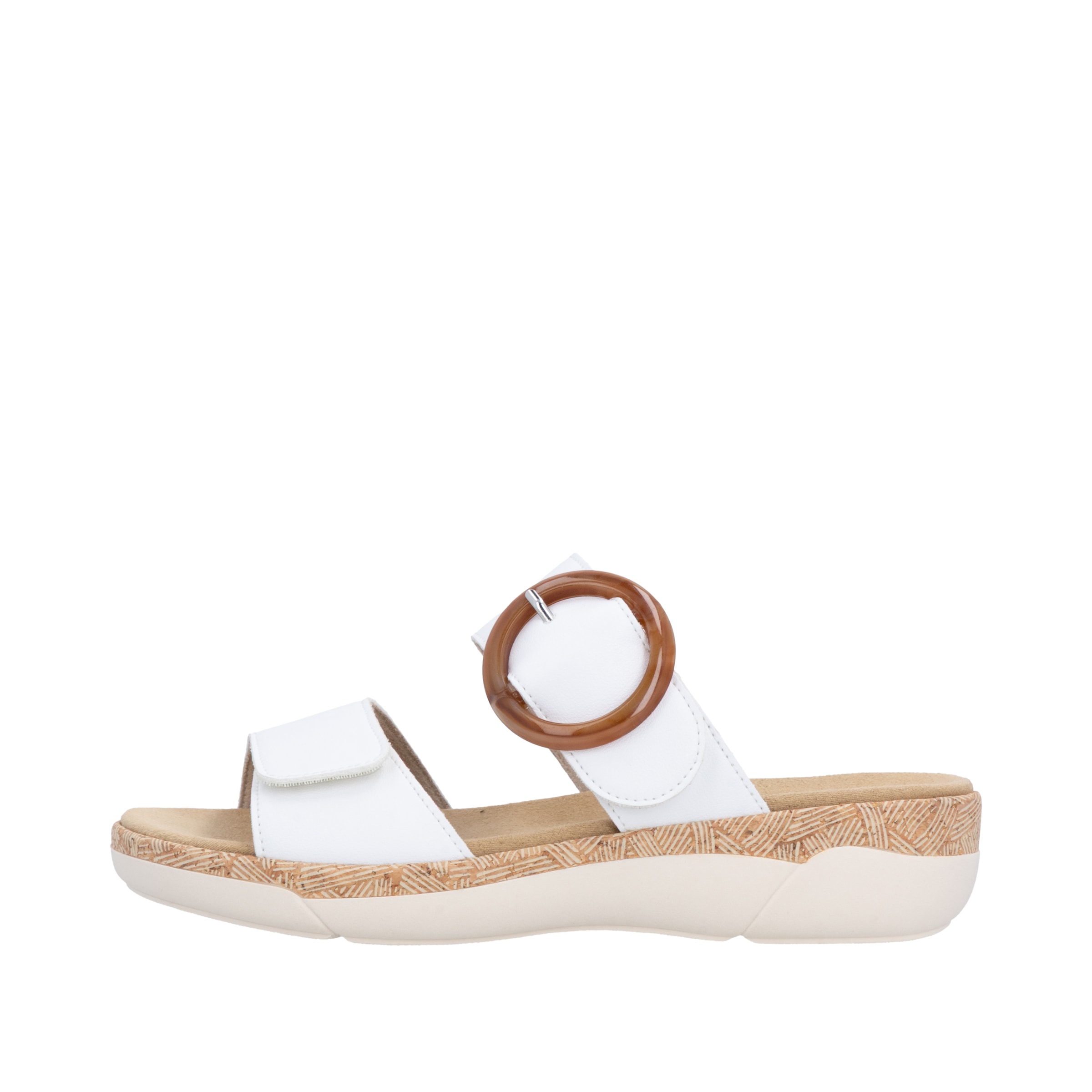 Remonte Pantolette  Keilabsatz, Sommerschuh, Schlupfschuh mit Wechselfußbett