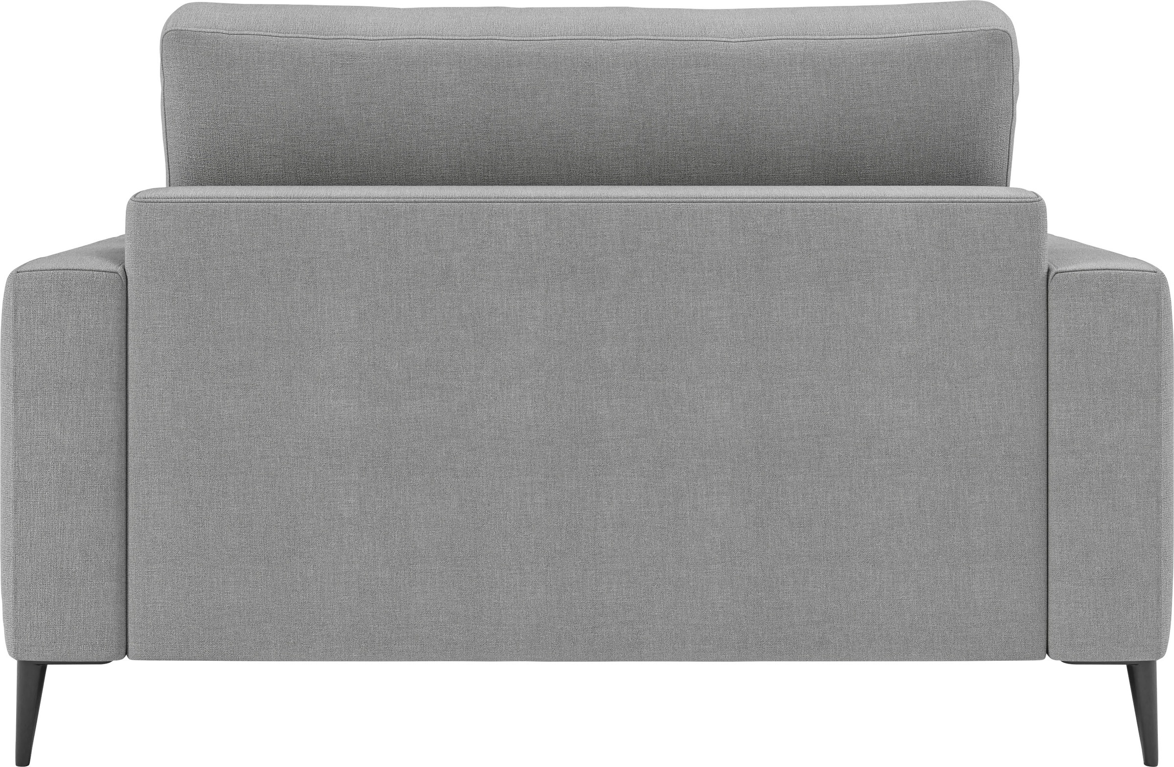 INOSIGN Chaiselongue »Downtown Loungemöbel zum Relaxen, B/T/H: 132/170/84 cm«, auch in Bouclé, Cord und Easy care - leicht mir Wasser zu reinigen