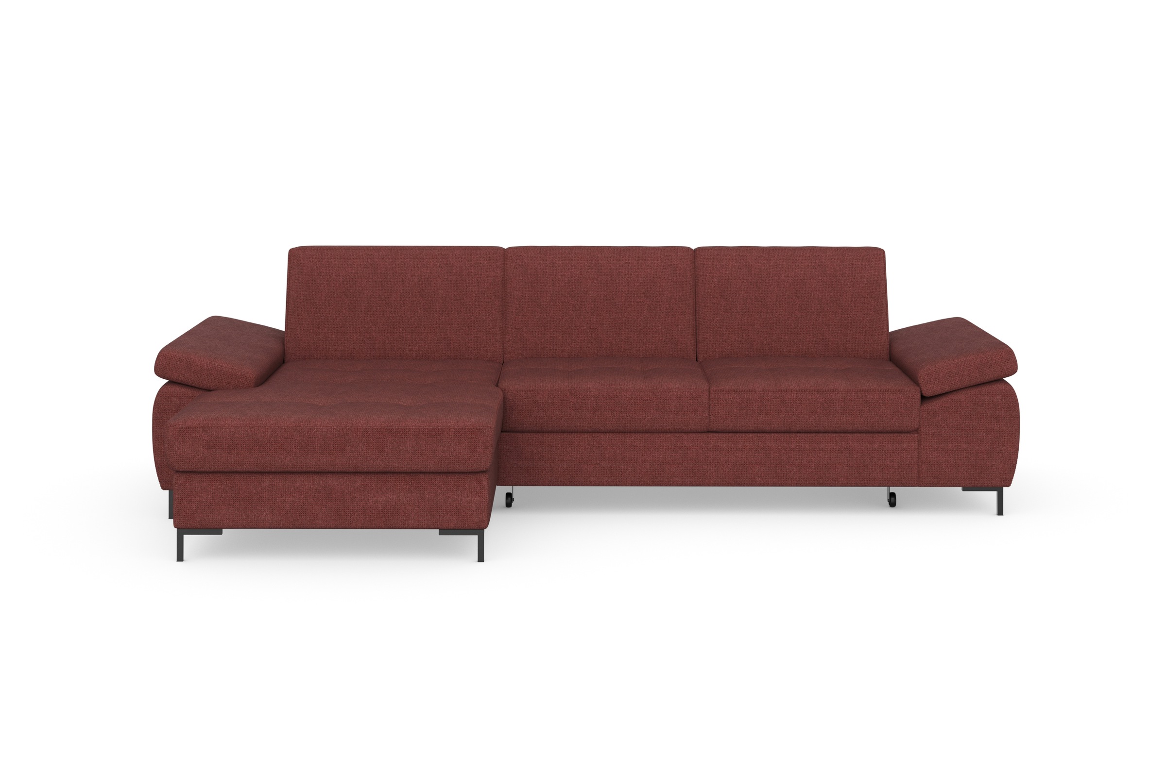 DOMO collection Ecksofa »Capelo, komfortabel, klare Linien zeichnen dieses günstig online kaufen