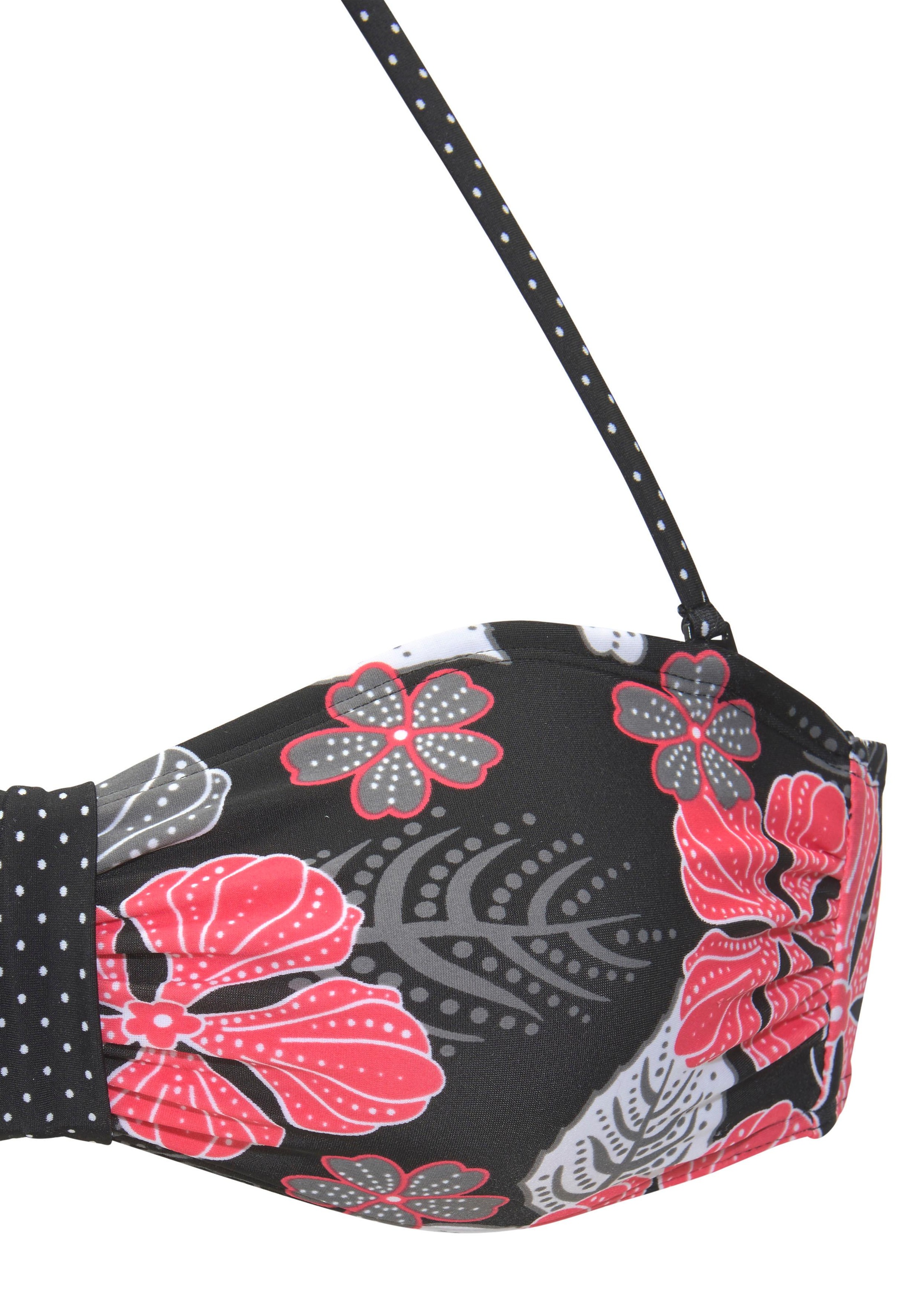 3. Bild von Buffalo Bandeau-Bikini-Top »City«, mit gepunkteter Schlaufe zwischen den Cups
