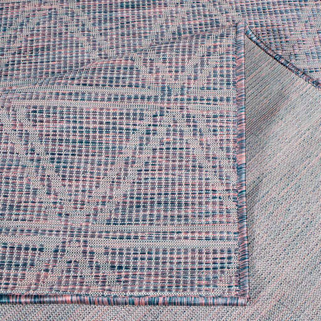 Carpet City Outdoorteppich »PALM 3073«, rechteckig, 5 mm Höhe, Läufer, Wetterfest & UV-beständig, für Balkon, Terrasse, Küche, flach