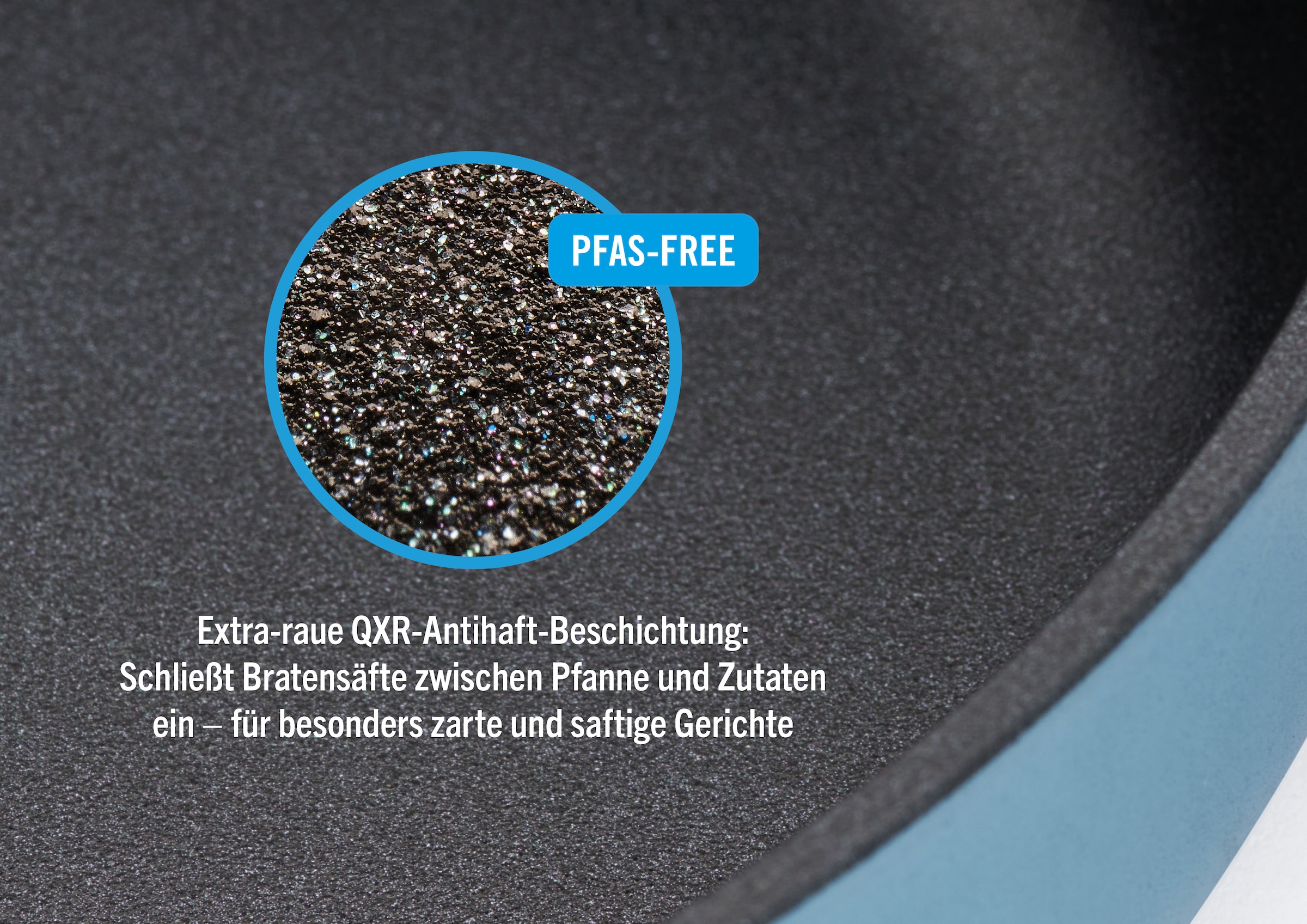 WOLL MADE IN GERMANY Bratpfanne »Ecolour, Hochrandpfanne Ø 28 cm inkl. Deckel« Aluminiumguss Set, 2 tlg. abnehmbarer Stiel