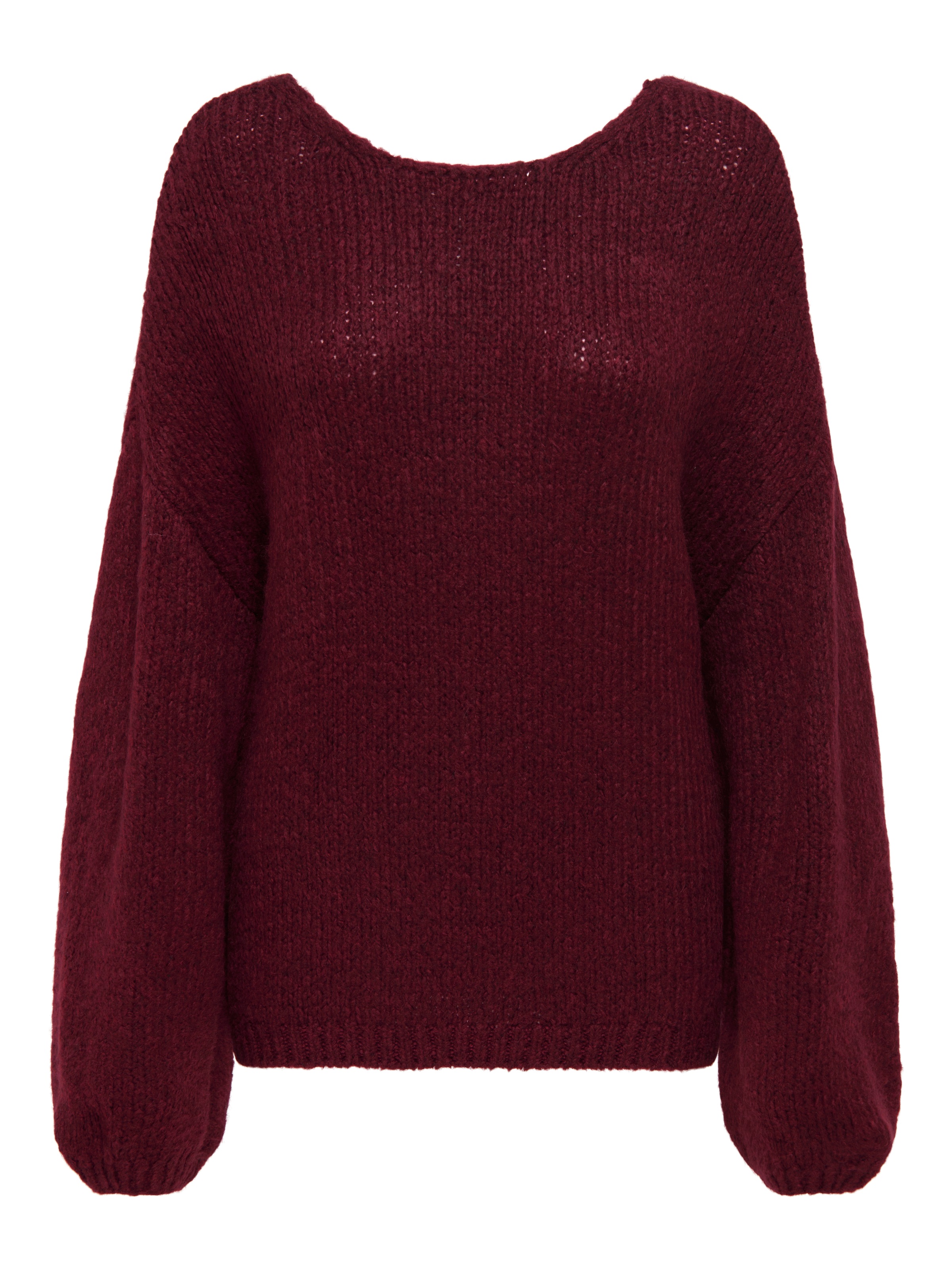 JDY V-Ausschnitt-Pullover »JDYDINEA L/S REVERSIBLE PULLOV. KNT NOOS«, der V-Ausschnitt kann vorn und hinten getragen werden