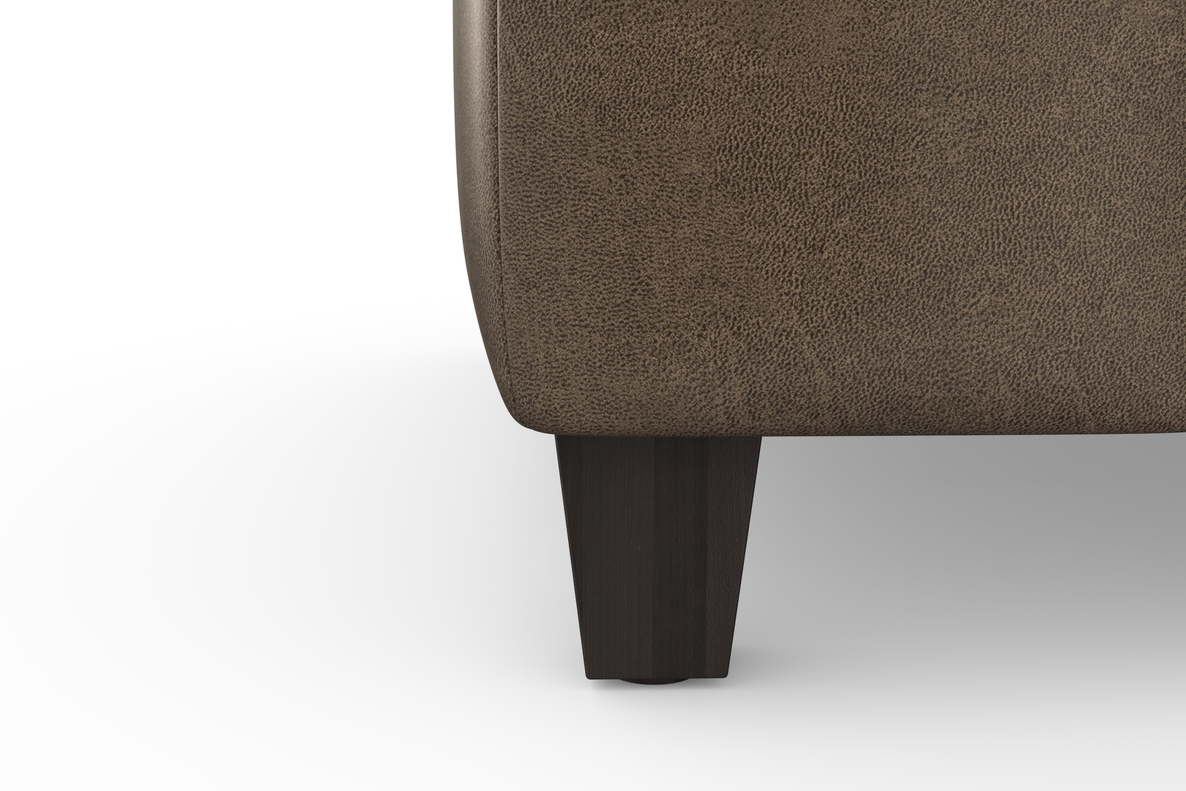 sit&more Ecksofa »Westham L-Form«, Recamiere, mit oder ohne Bettfunktion, Bettkasten, Füße wengefarben