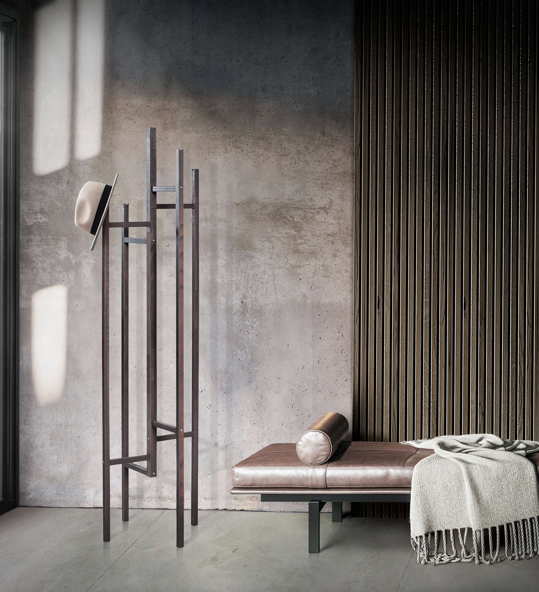 Woodman Garderobenständer »Eigen«, im skandinavian Design, aus keilverzinkter massiver Buche