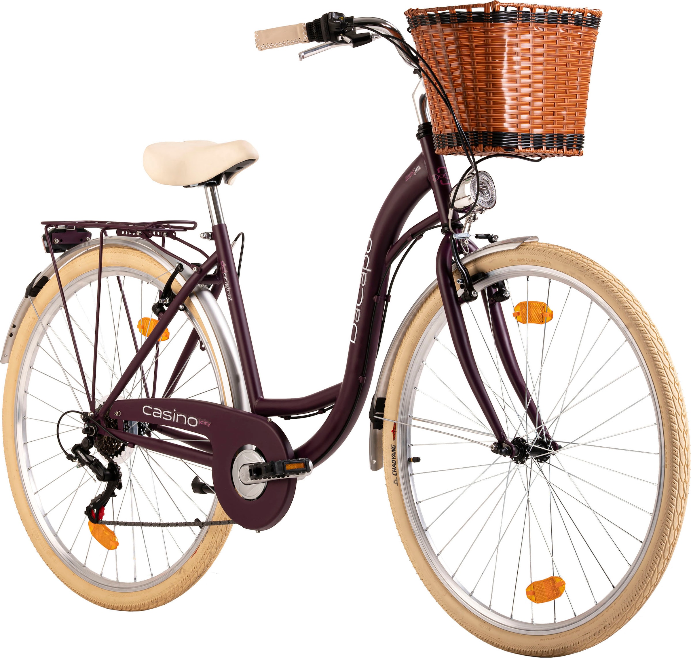 Dacapo Cityrad »Casino« 6 Gang Kettenschaltung