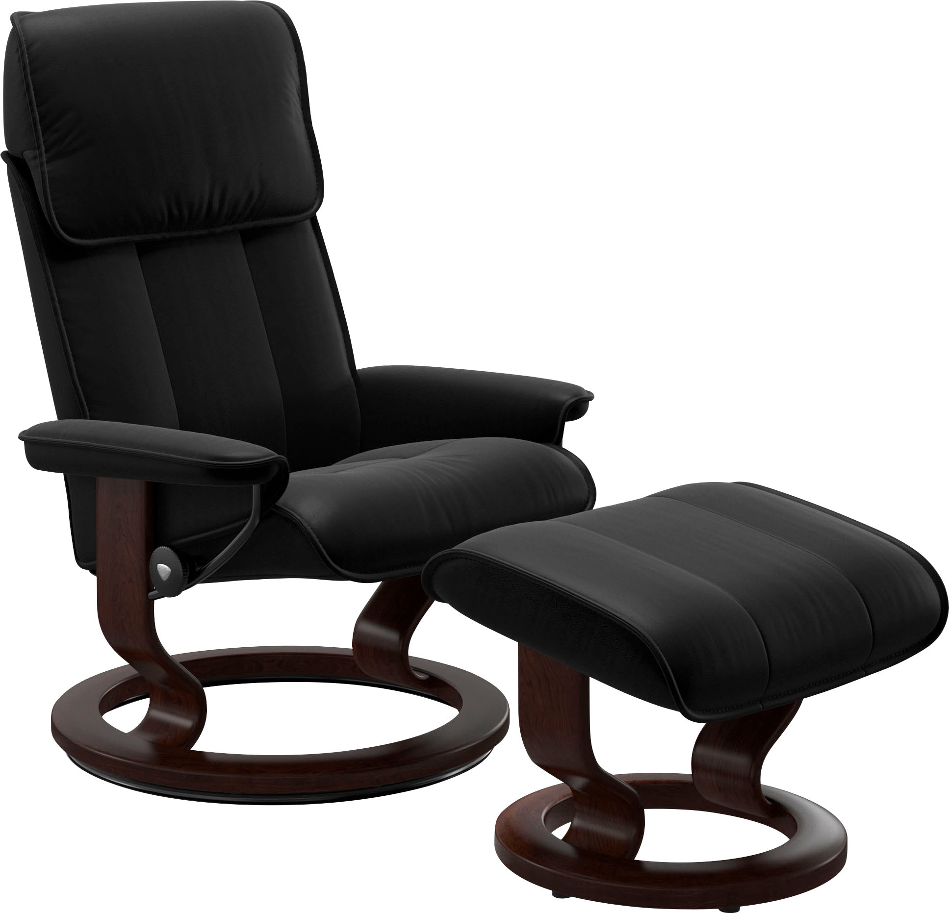 Stressless® Relaxsessel »Admiral«, (Set, Relaxsessel inkl. Hocker), mit Cla günstig online kaufen