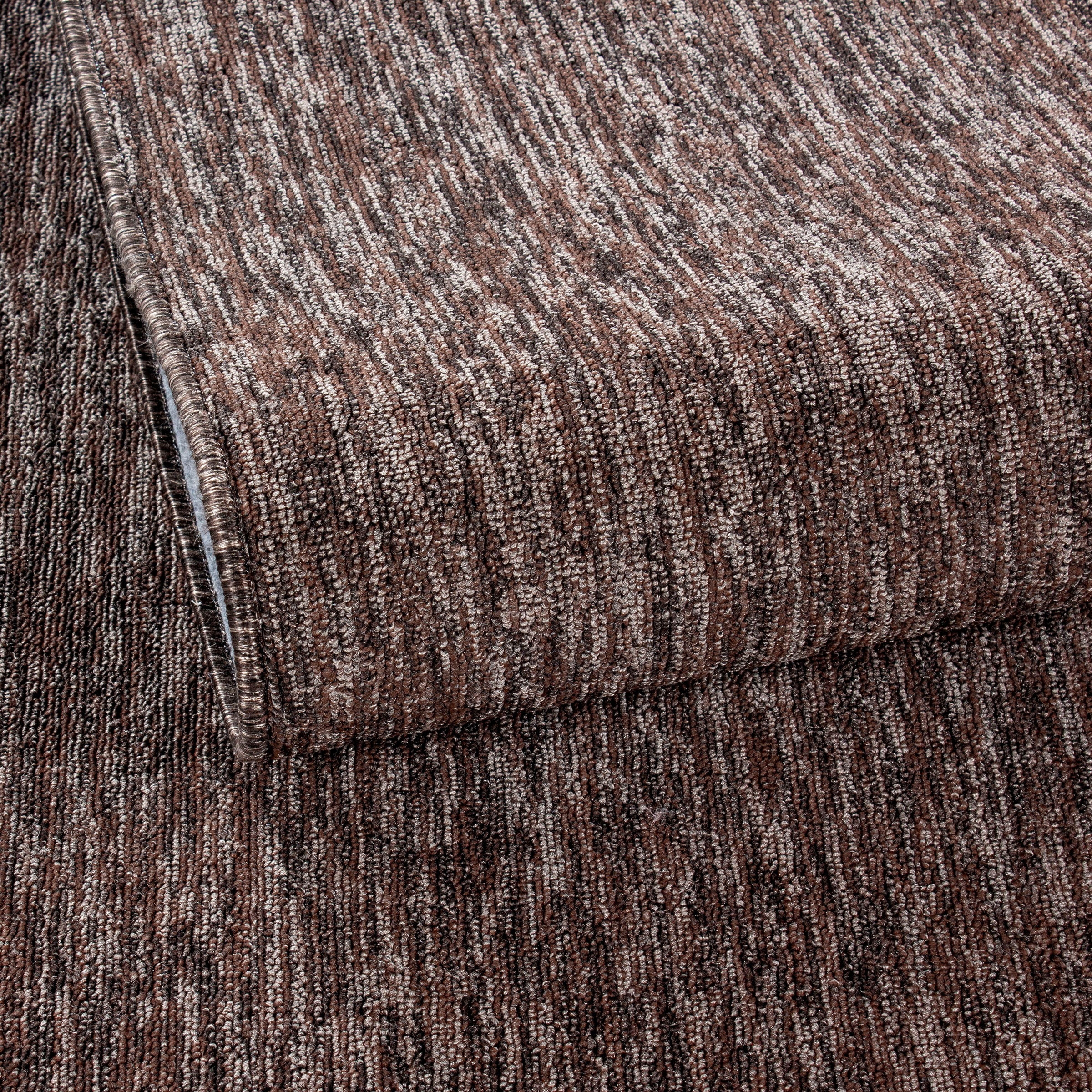 Ayyildiz Teppiche Teppich »Nizza 1800 Kurzflorteppich«, rund, 6 mm Höhe, pflegeleicht, leicht melierter Kurzflor, ringsum gekettelt, Wohnzimmer