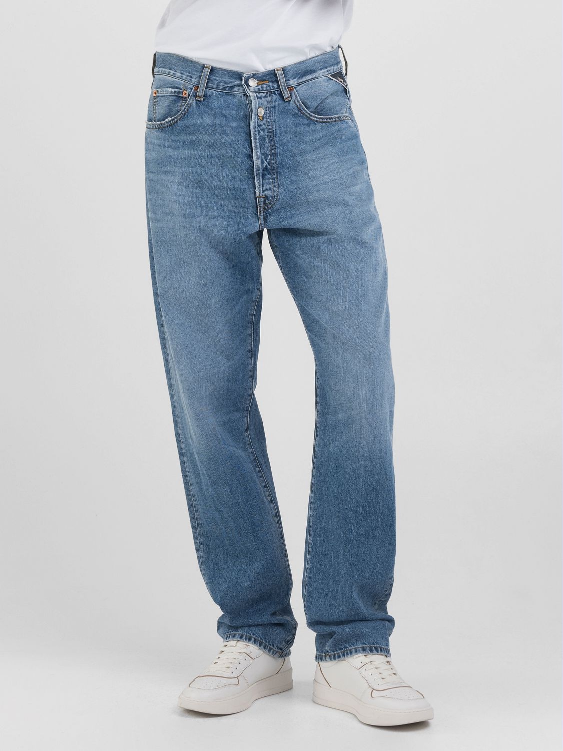 Replay Straight-Jeans »M9Z1 9Zero1 90´s Straight Fit«, mit Washed-Look