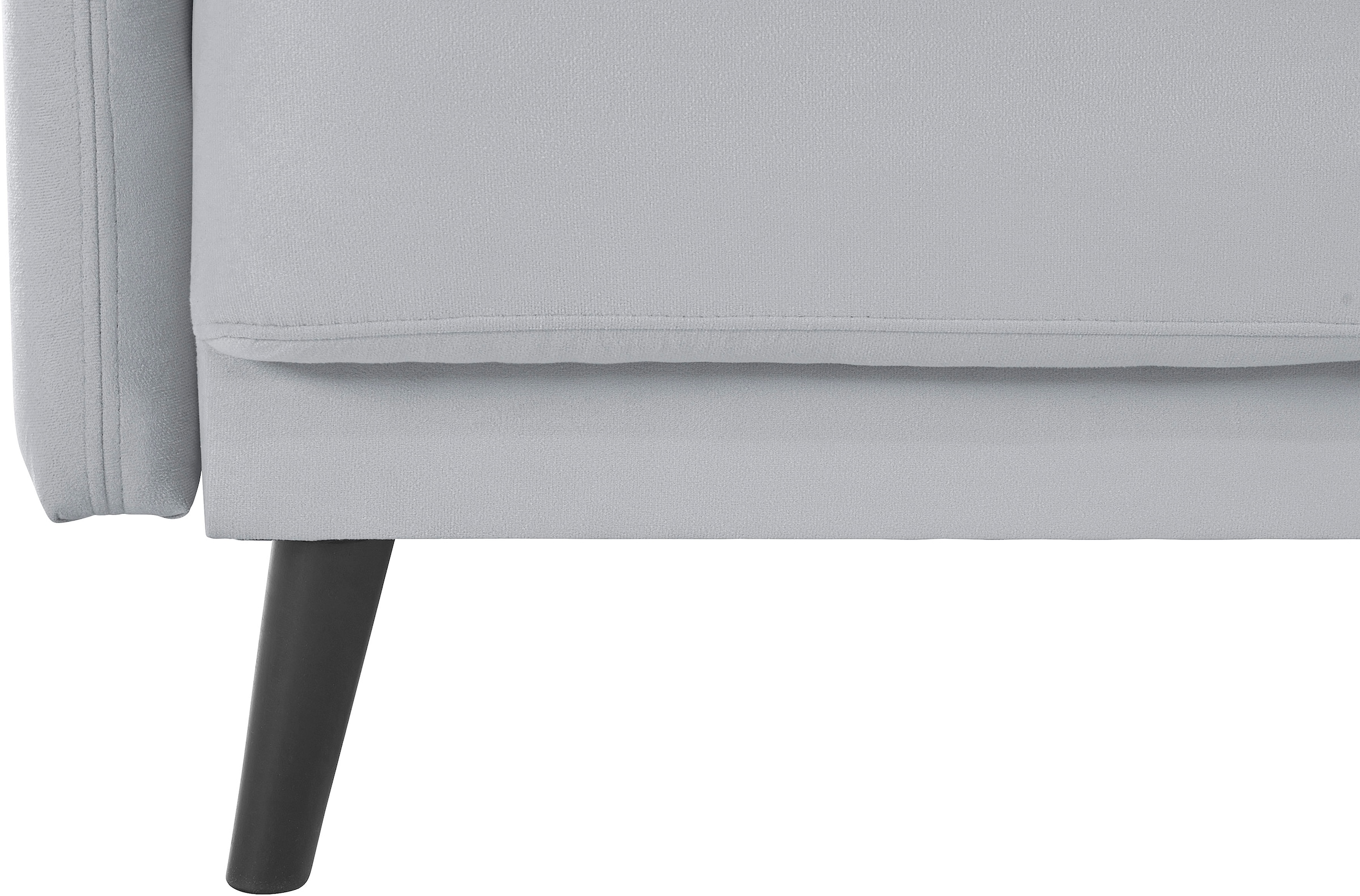 INOSIGN Schlafsofa »Emily«, incl. Bettfunktion und Bettkasten, Seitentache im Armteil, Federkern