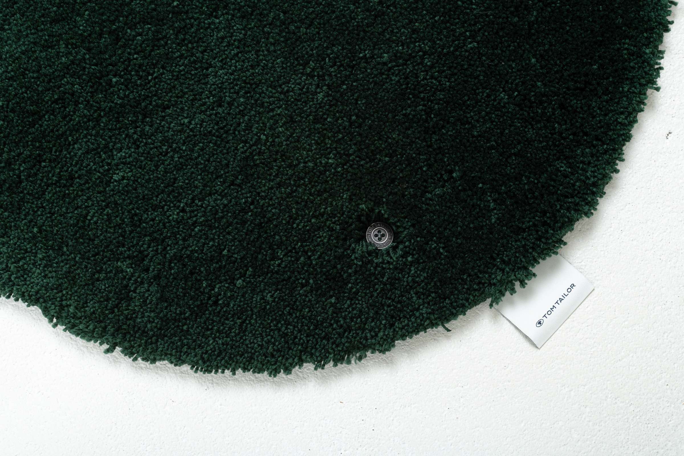 TOM TAILOR Badematte »Cozy Bath UNI«, rutschhemmend beschichtet, fußbodenheizungsgeeignet, Badteppich, Uni Farben, rechteckig, rund und oval erhältlich