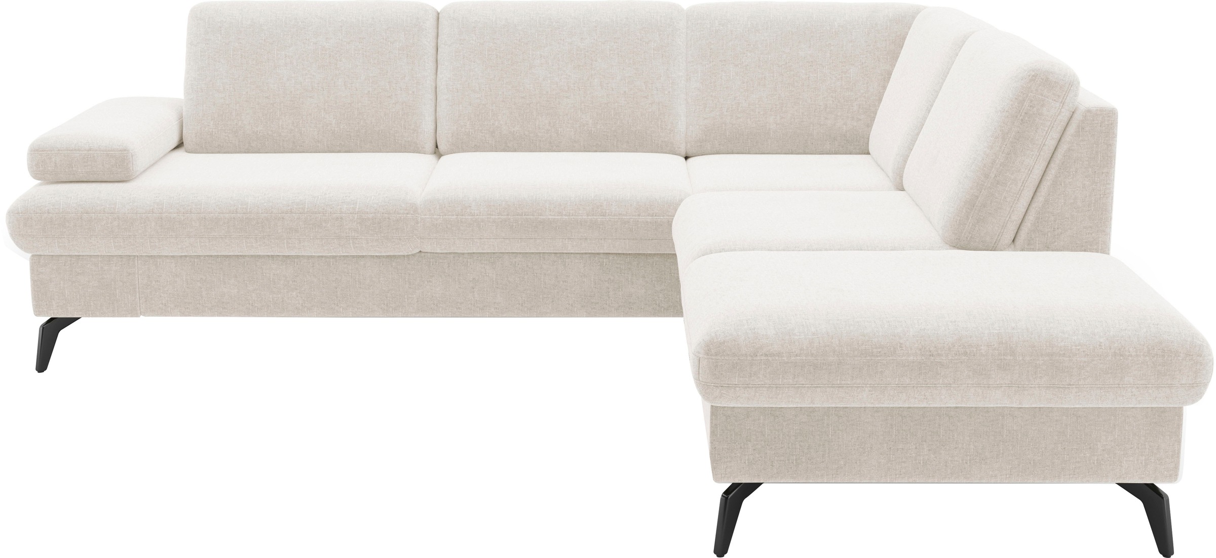 sit&more Ecksofa »Morris Jubi L-Form«, inkl. Armteilfunktion und 1 Zierkiss günstig online kaufen