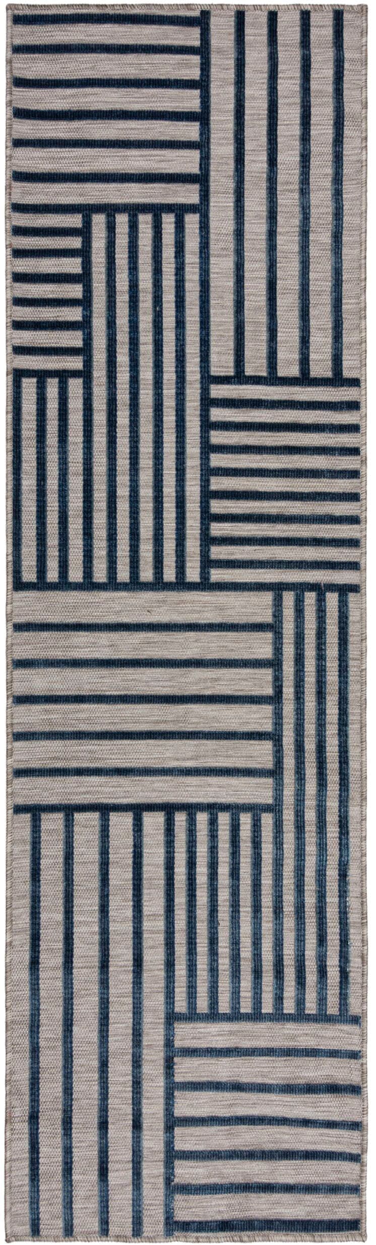 FLAIR RUGS Teppich »Vigo Blocks«, rechteckig, 4 mm Höhe, Vigo Blocks Indoor Outdoor-Teppich