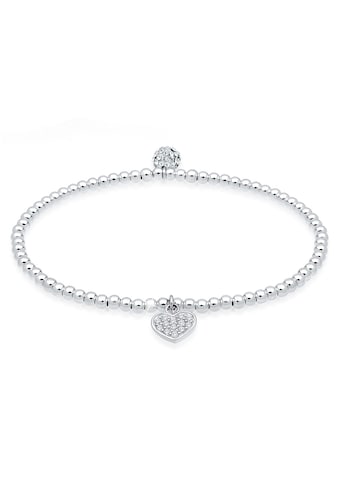 Elli Armband »Herz Symbol Kristalle 925 Silber« kaufen