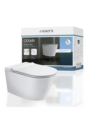 Dusch-WC »CESARI«, spülrandlos, Bidet-Funktion, Absenkautomatik, Geruchsabsaugung