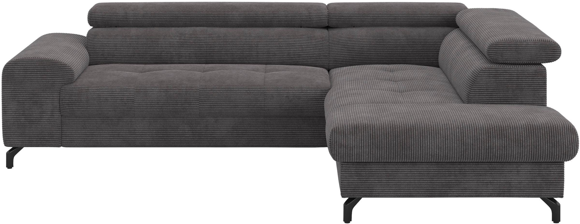 COTTA Ecksofa »Aura L-Form«, mit Schlaffunktion, Bettkasten und Kopfteilverstellung