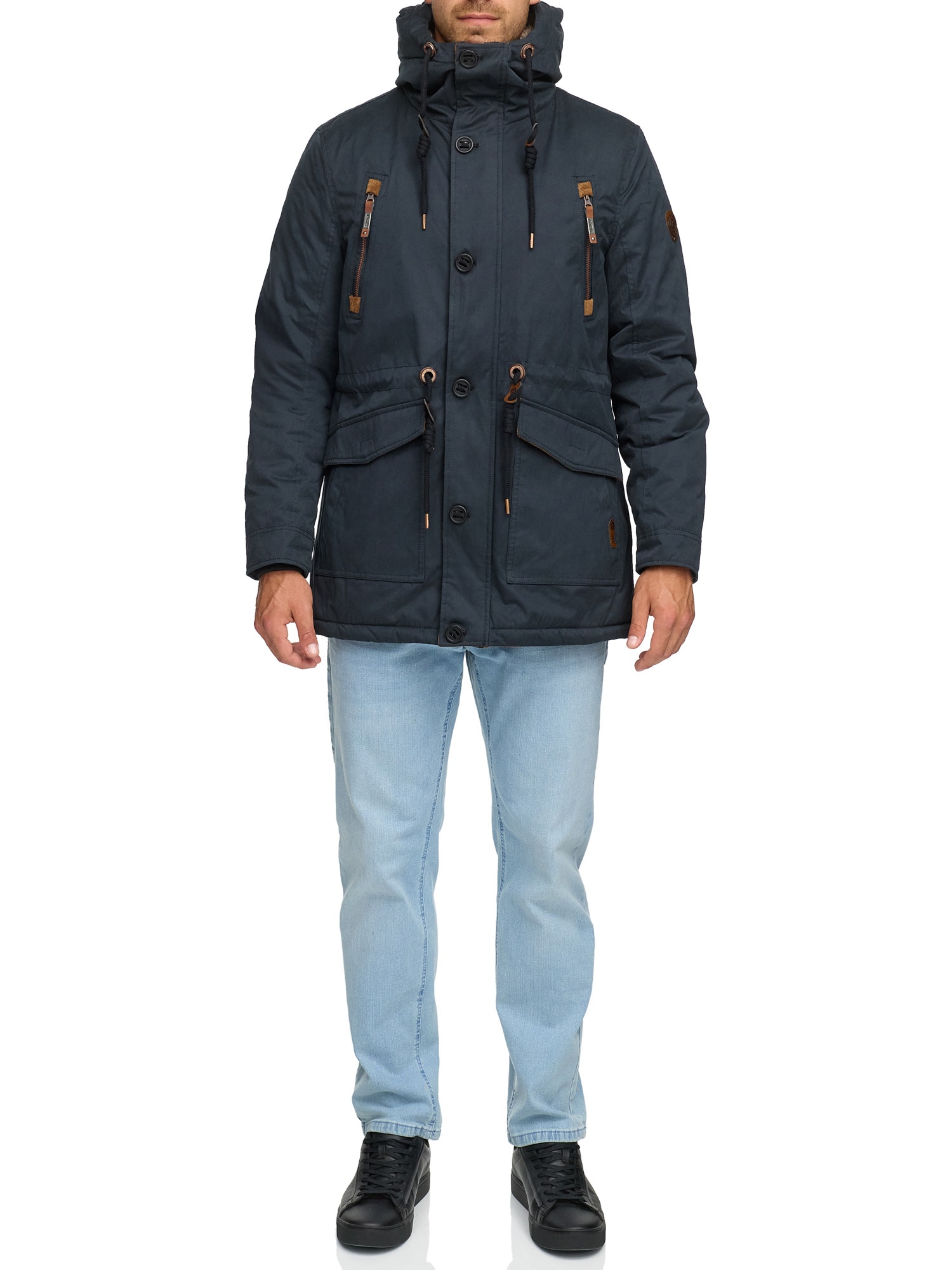 Indicode Parka »INGillespie« mit Kapuze