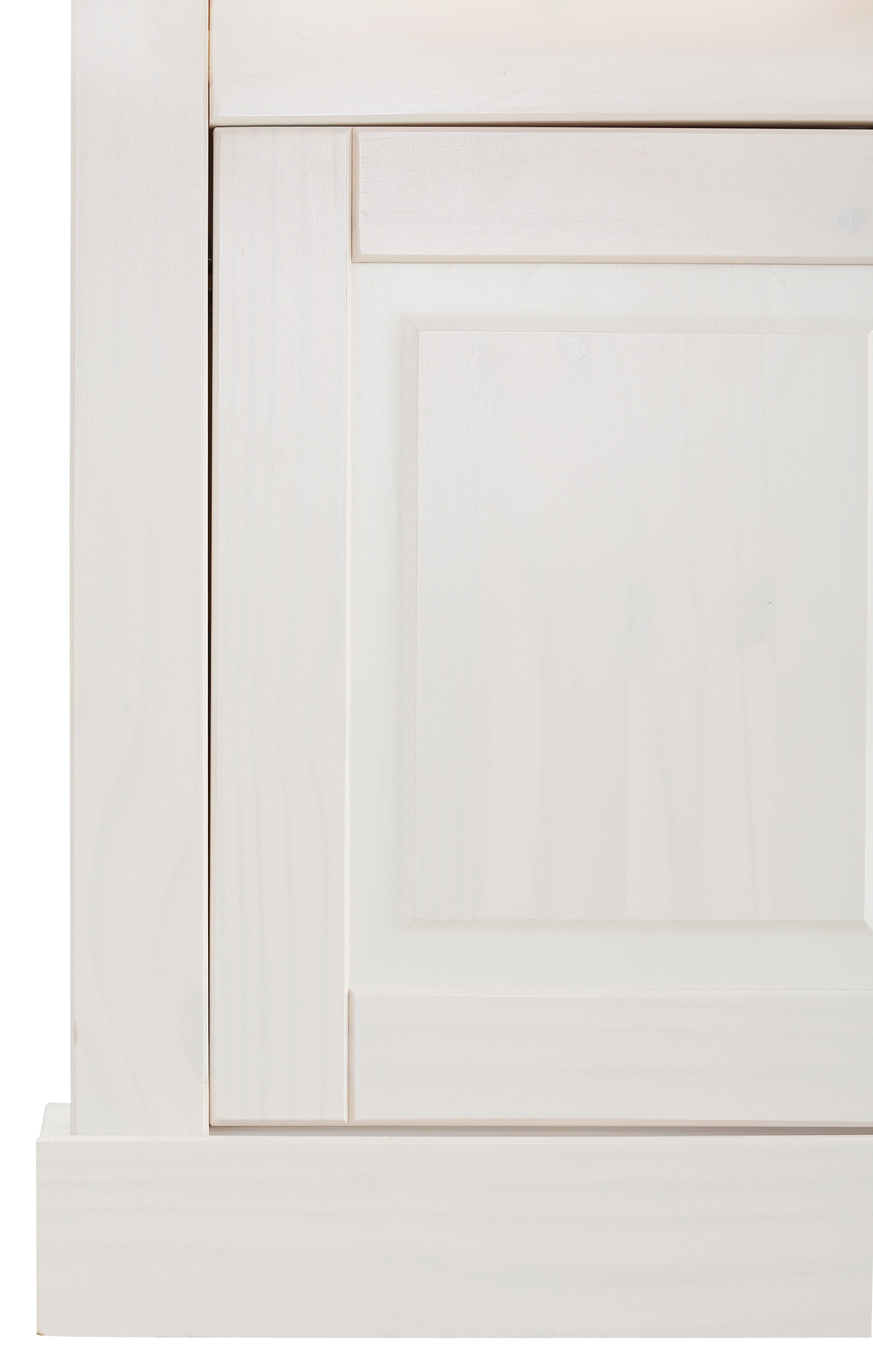 Home affaire Wohnwand »Selma«, (Set, 3 St.), 2 Vitrinen und 1 Lowboard, aus massivem Kiefernholz