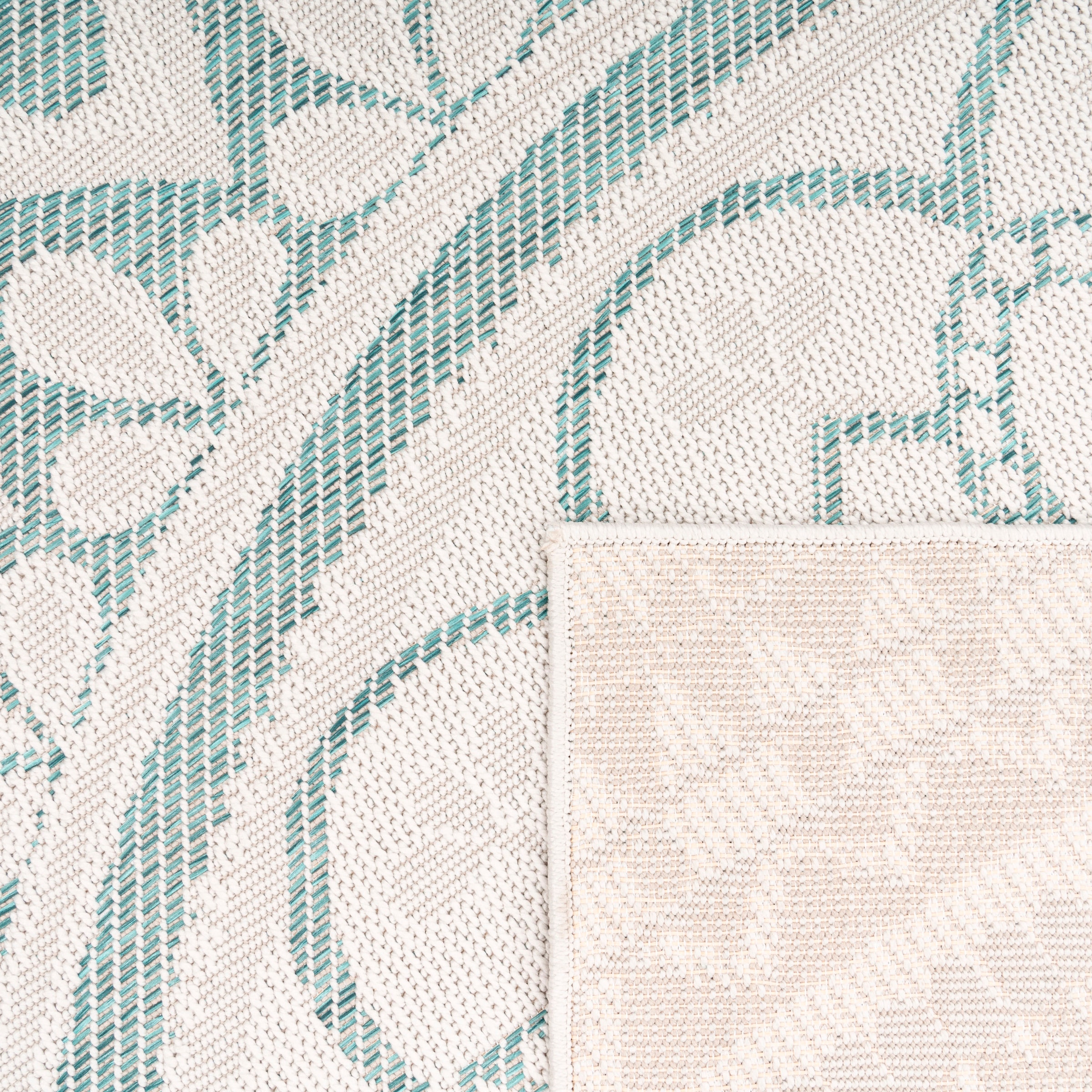 Paco Home Teppich »Brescia 471«, rechteckig, 4 mm Höhe, Flachgewebe, modernes orientalisches Design, In- und Outdoor geeignet