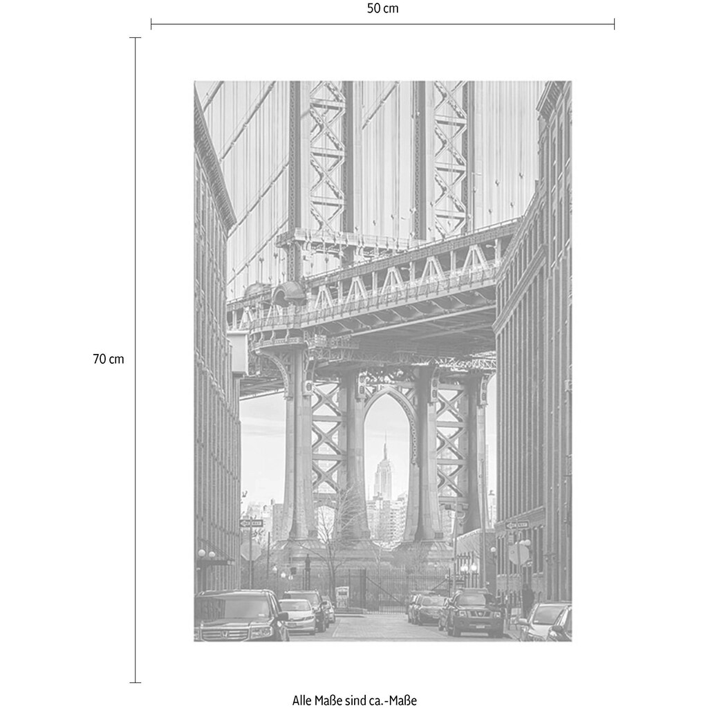 Komar Poster »Brooklyn Bridge«, Städte, (1 St.)