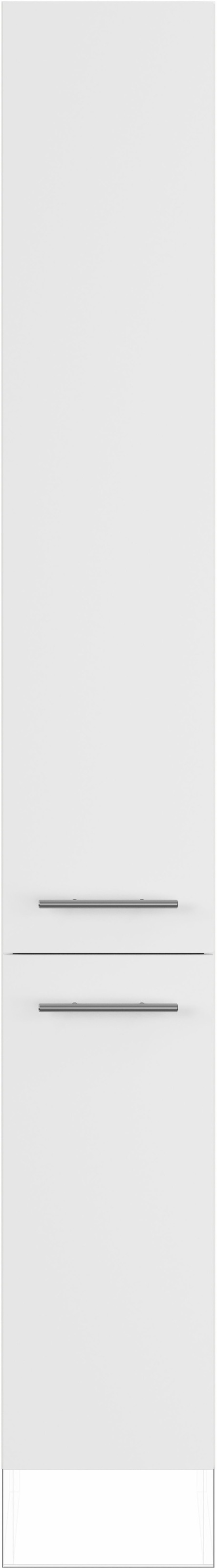 IMPULS KÜCHEN Seitenschrank »"Valencia", Breite/Höhe: 30/205,1 cm« vormontiert, mit Drehtüren, mit verstellbaren Fachböden