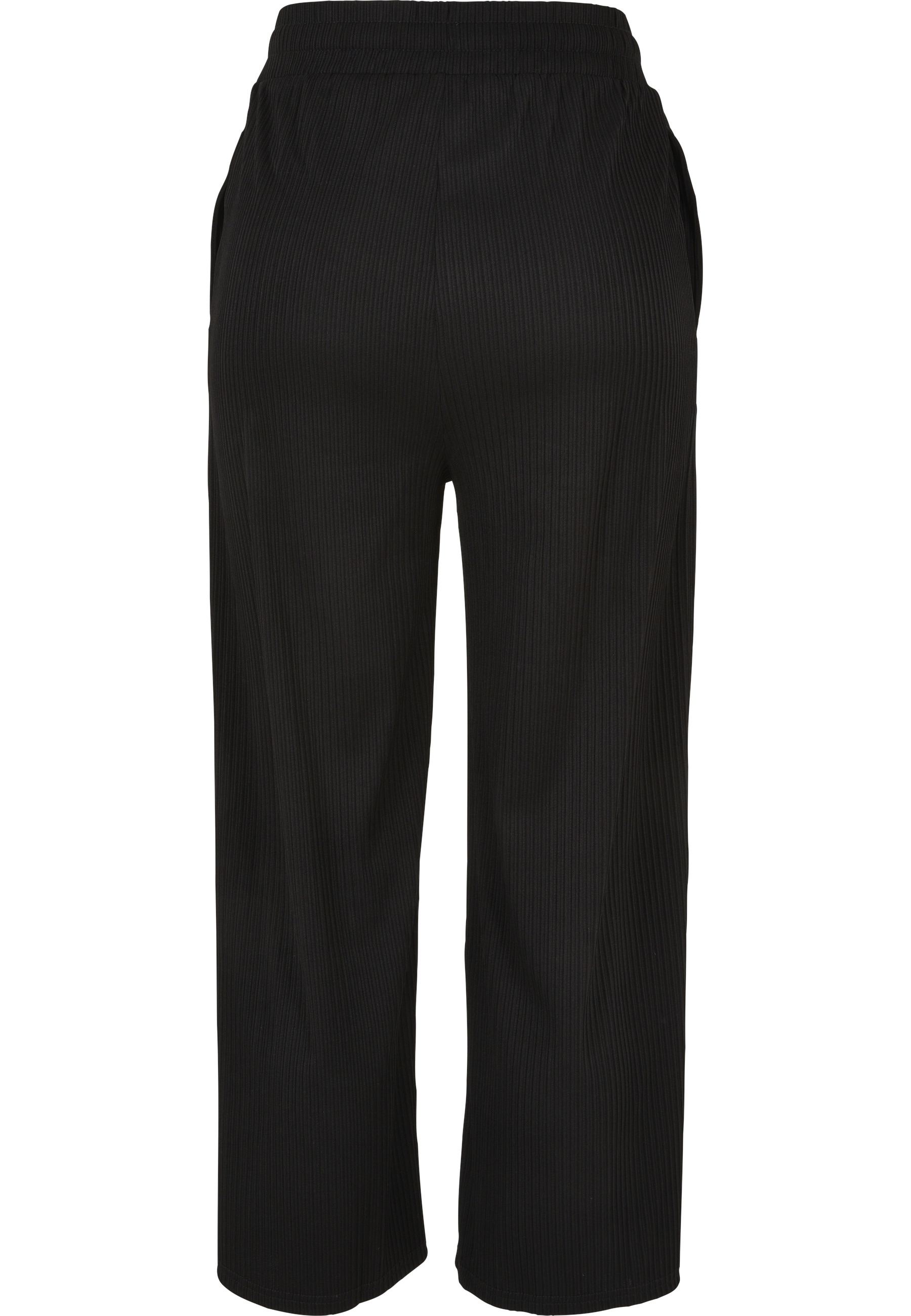 URBAN CLASSICS Culotte »Urban Classics Damen Ladies Straight Leg Rib Interlock Culotte«