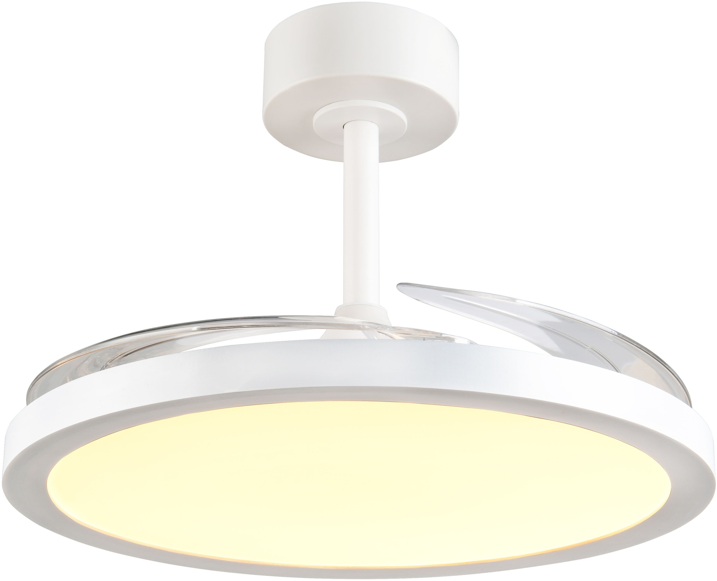 REALITY Leuchten LED Deckenleuchte »KASFJORD mit Ventilator, Deckenventilat günstig online kaufen