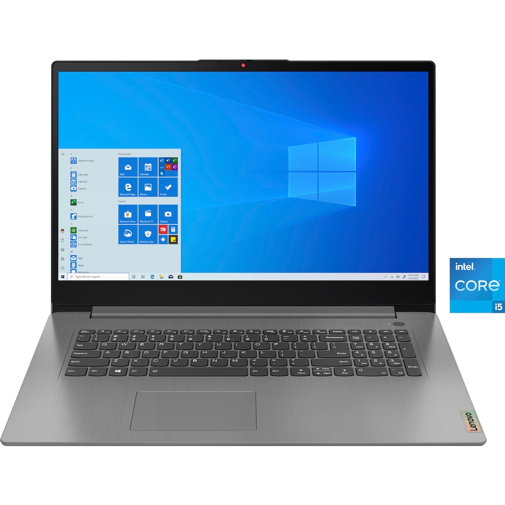 Lenovo Notebook »IdeaPad 3 17ITL6«, 43,94 cm, / 17,3 Zoll, Intel, Core i5, Iris Xe Graphics, 512 GB SSD