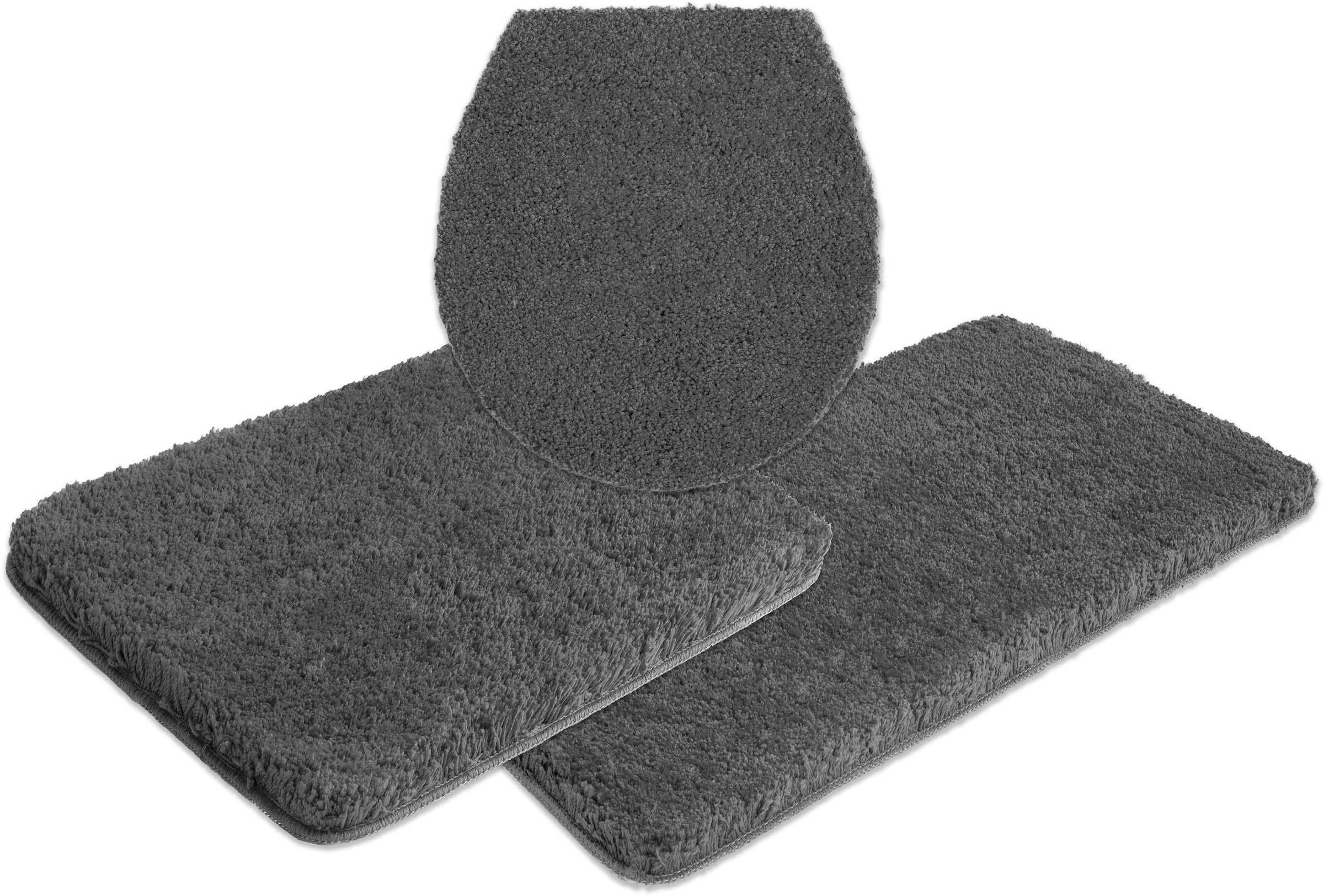 my home Badematte »Sanremo, Badvorleger, Badezimmer Teppich, sehr weich«, r günstig online kaufen