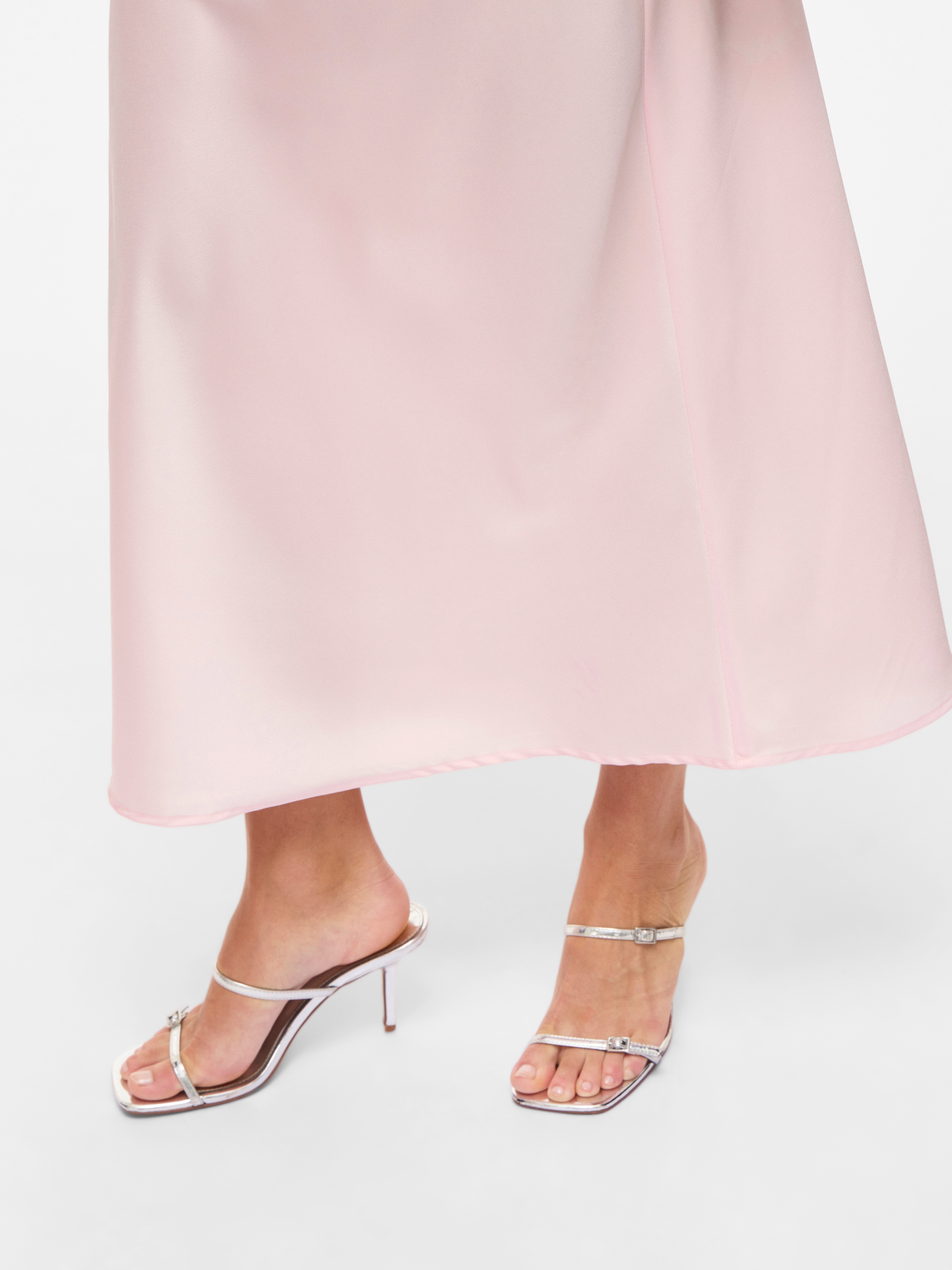 Vila Maxirock »VIELLETTE HW LONG SKIRT - NOOS« Kunstfaser