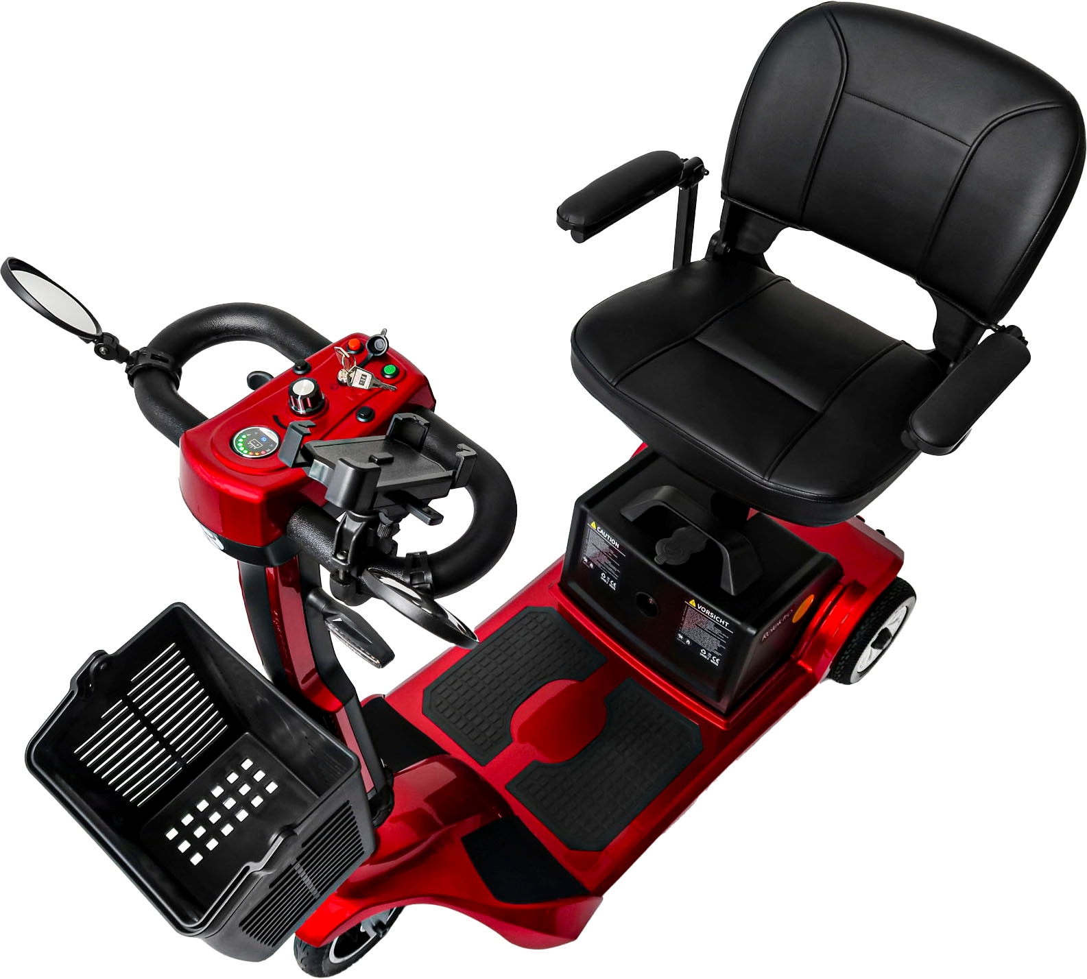 Rolektro Elektromobil »E-Trike 6 V.3, Rot, 24V-20Ah Lithium-Akku, 300 Watt«