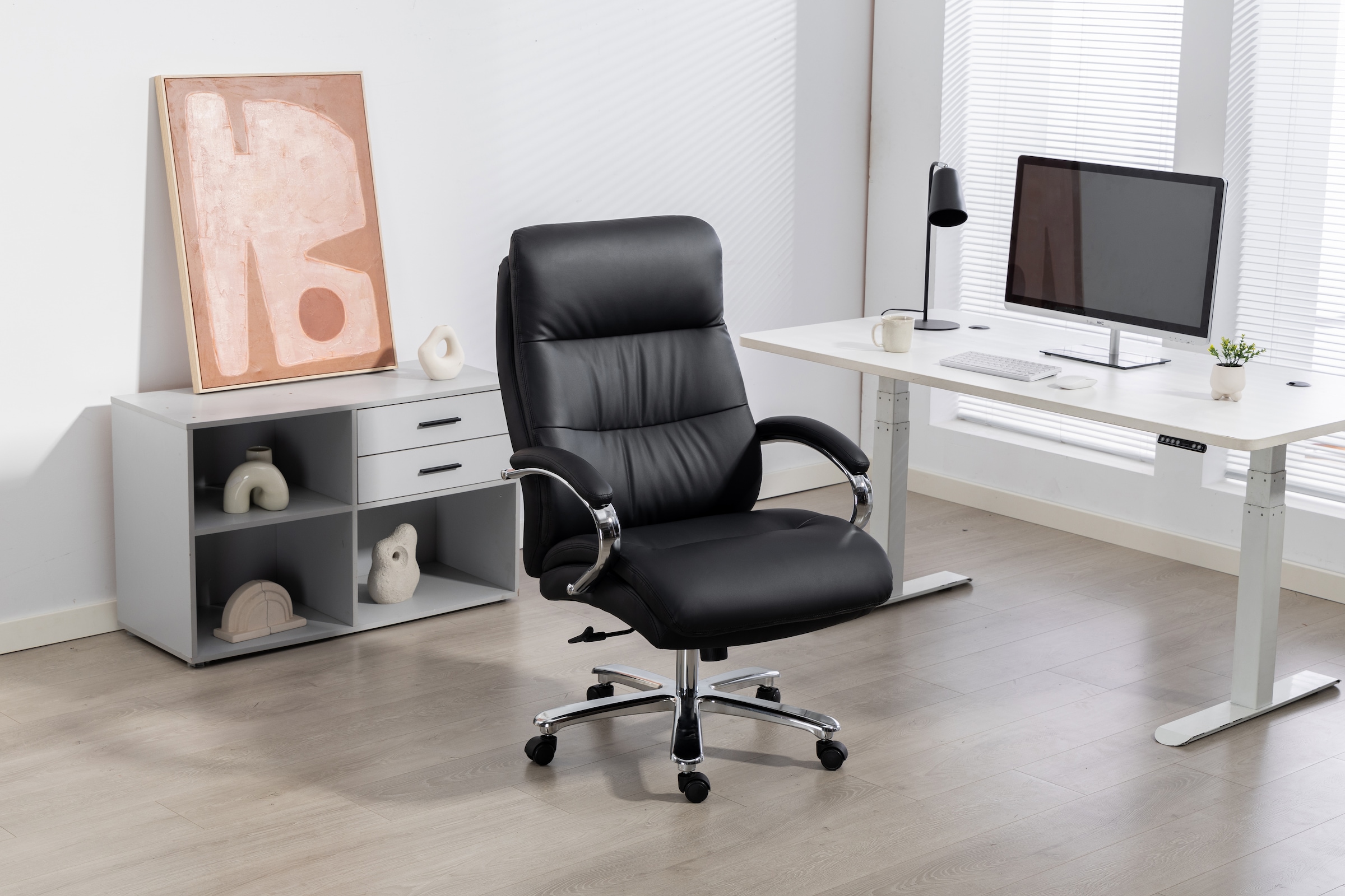 Duo Collection Chefsessel »Chefsessel Federico 180 kg« () Federkern, bis 180 kg