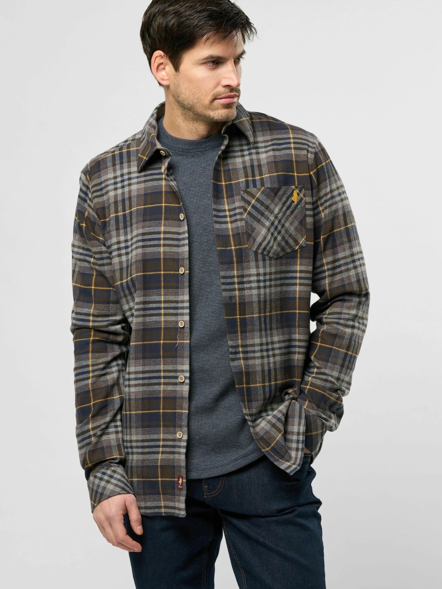 MCS Langarmhemd »MCS Shirt MCHenry«