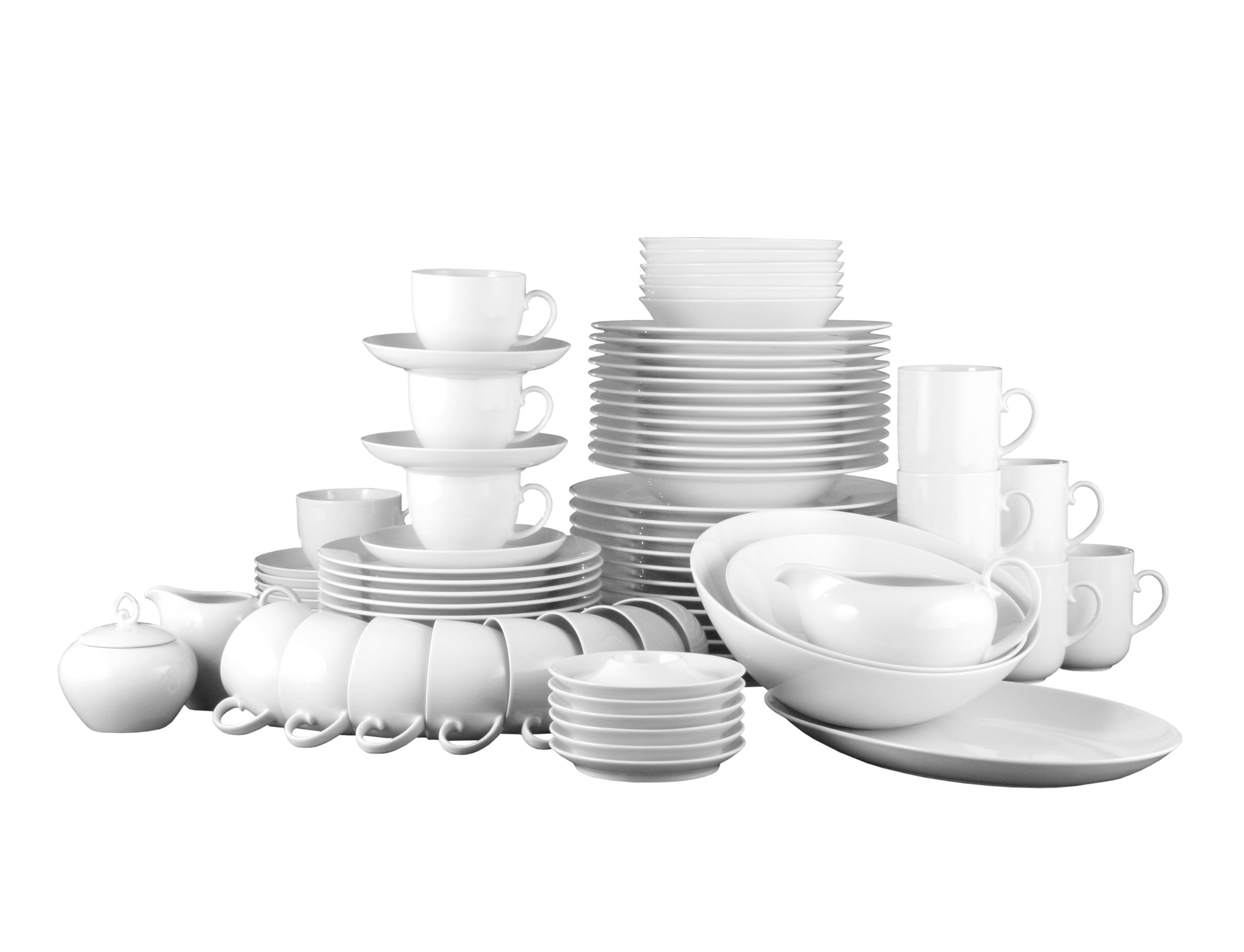 Seltmann Weiden Kombiservice »Service 84-teilig Rondo/Liane, für bis zu 12 günstig online kaufen