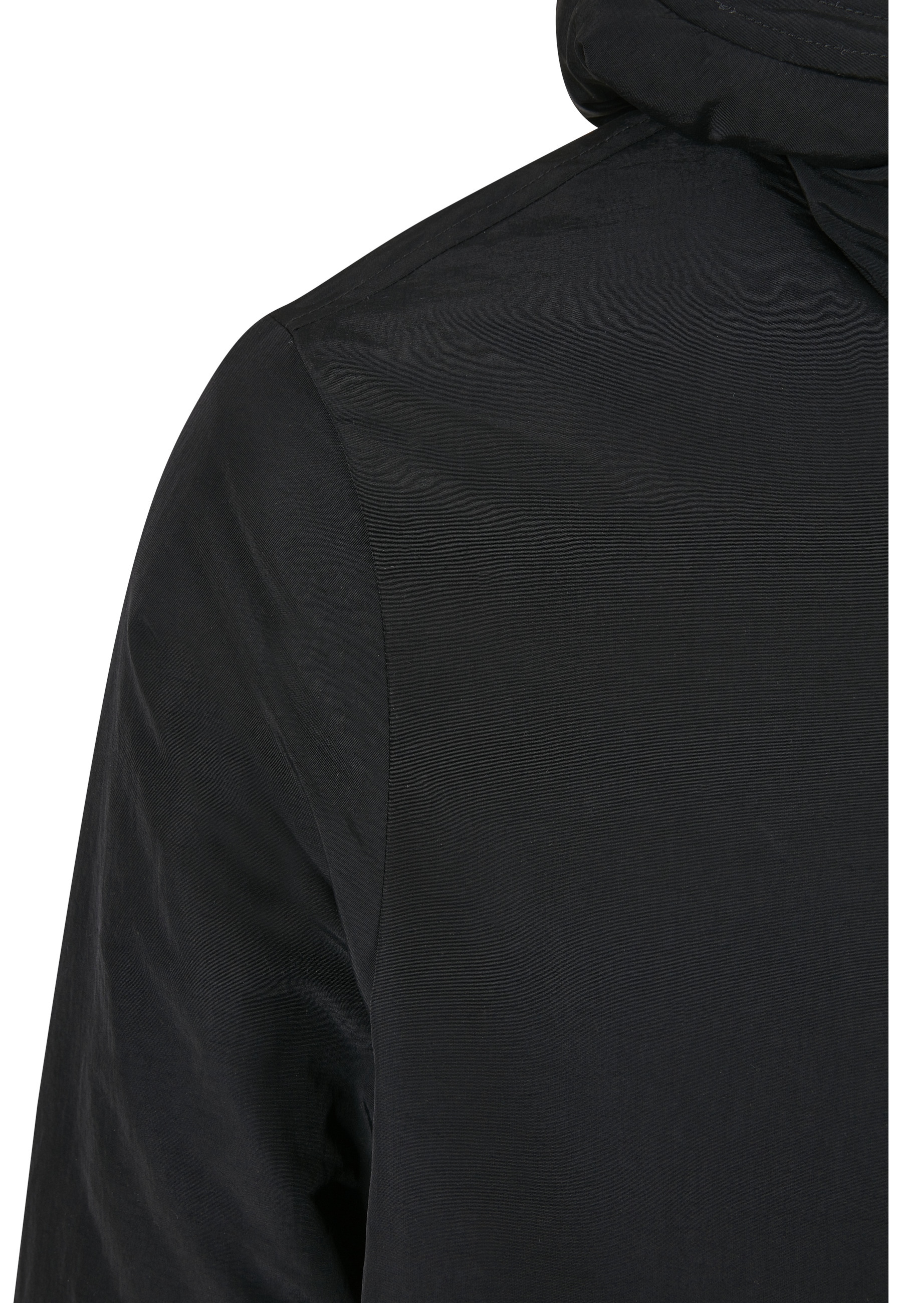 URBAN CLASSICS Winterjacke »Urban Classics Herren Light Parka« 1 Stk. tlg. mit Kapuze