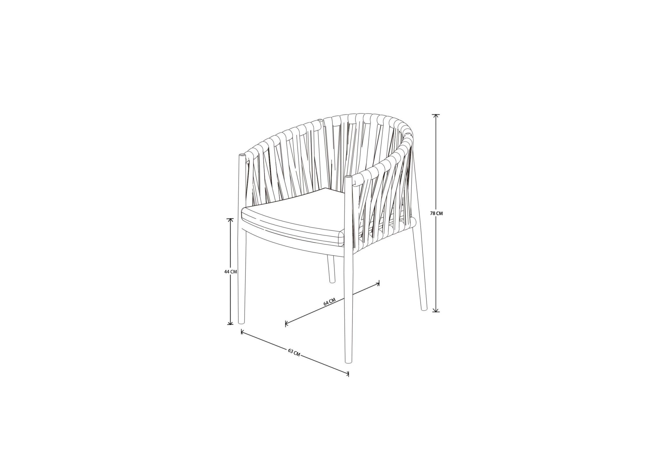 bella sole Garten-Essgruppe »Maui«, (7 tlg.), 6 Stühle mit Tisch