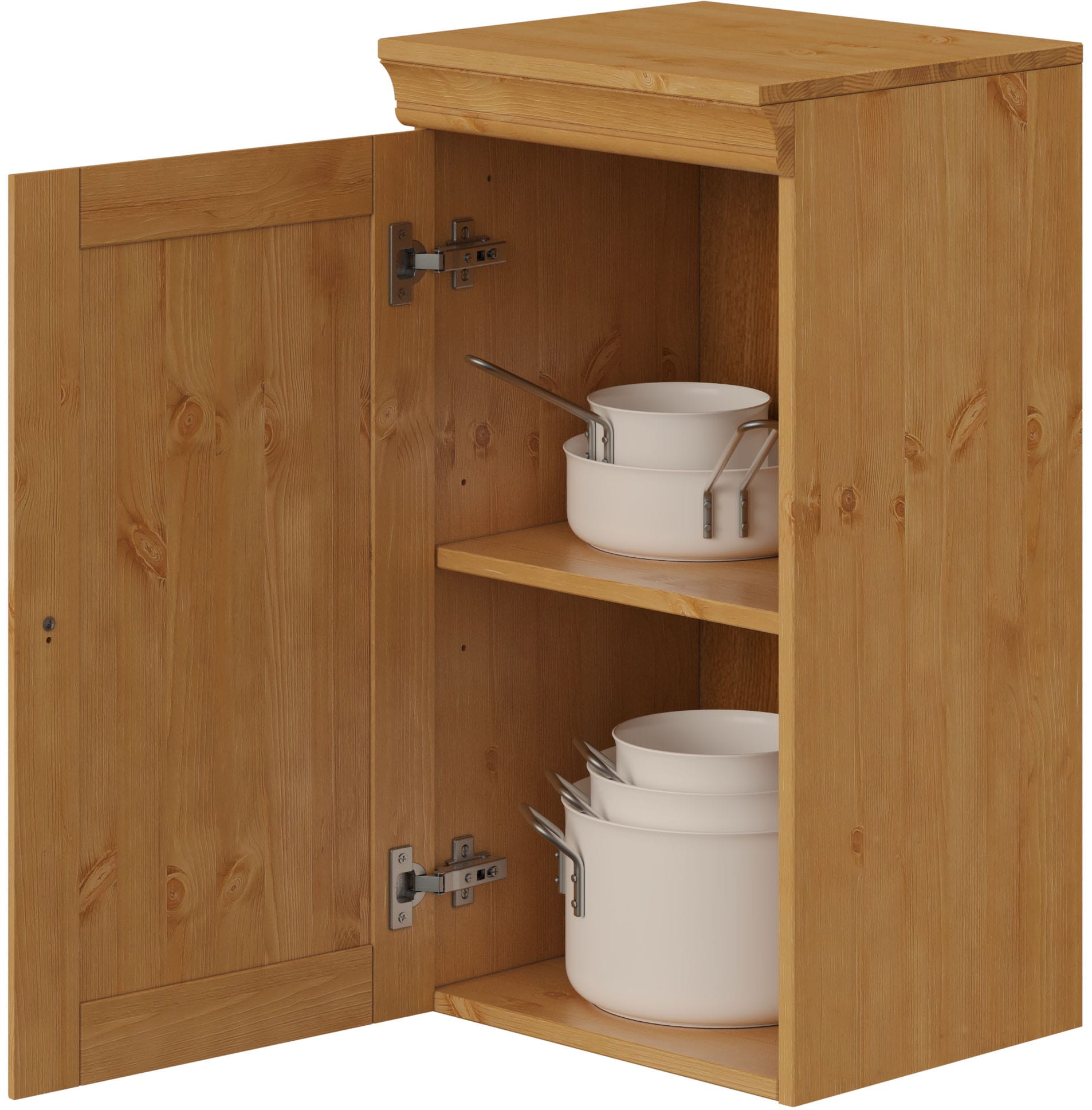 Home affaire Hängeschrank »Rügen«, Breite 40 cm, FSC® zertifiziertes Massivholz, 1 Tür, 1 Einlegeboden